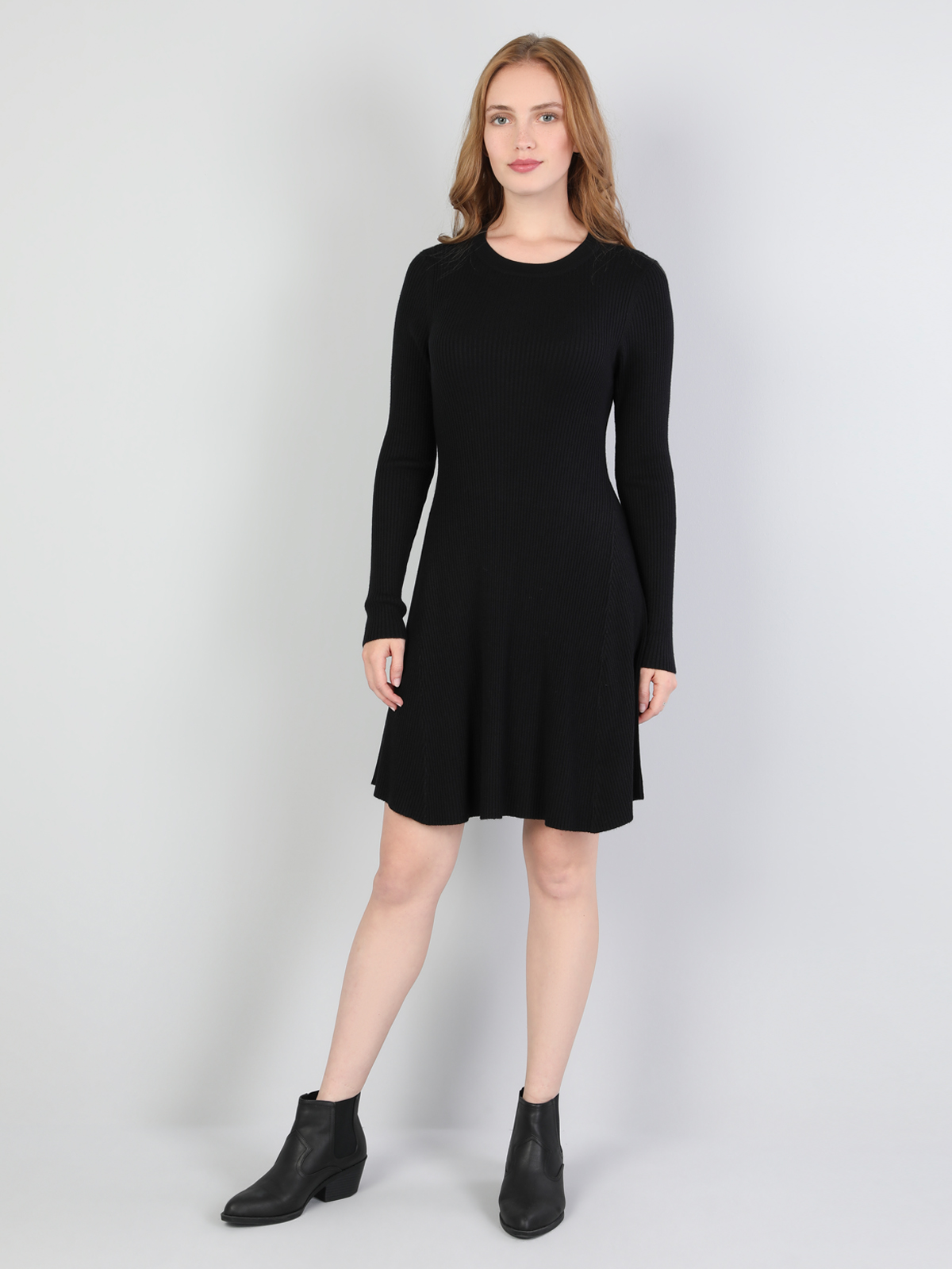 Afișați detalii pentru Rochie De Dama Negru Slim Fit  Cl1045557