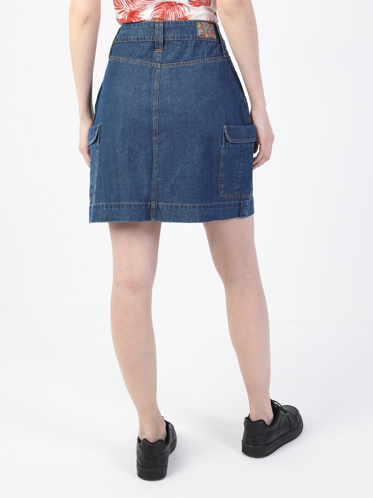 Afișați detalii pentru Fusta De Dama Denim Slim Fit  Cl1049689