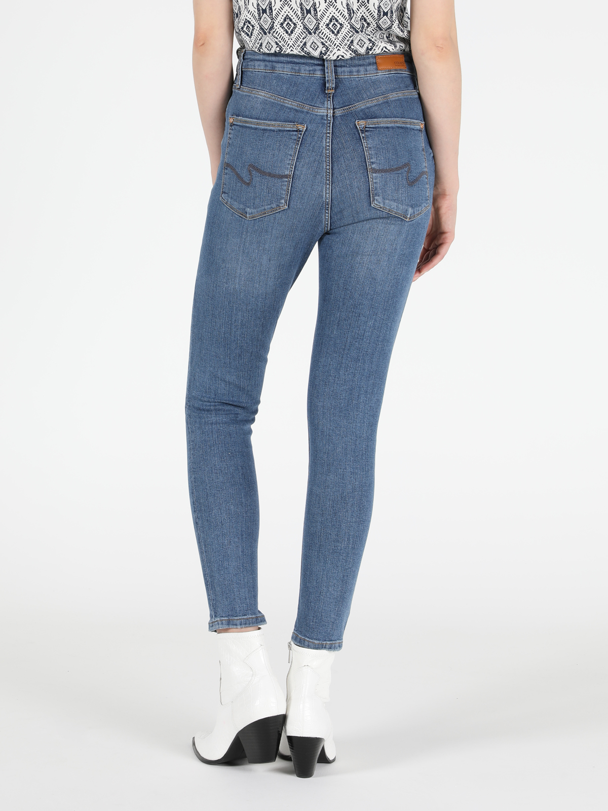 Afișați detalii pentru Pantaloni De Dama Denim Super Slim Fit 760 Diana Cl1049661