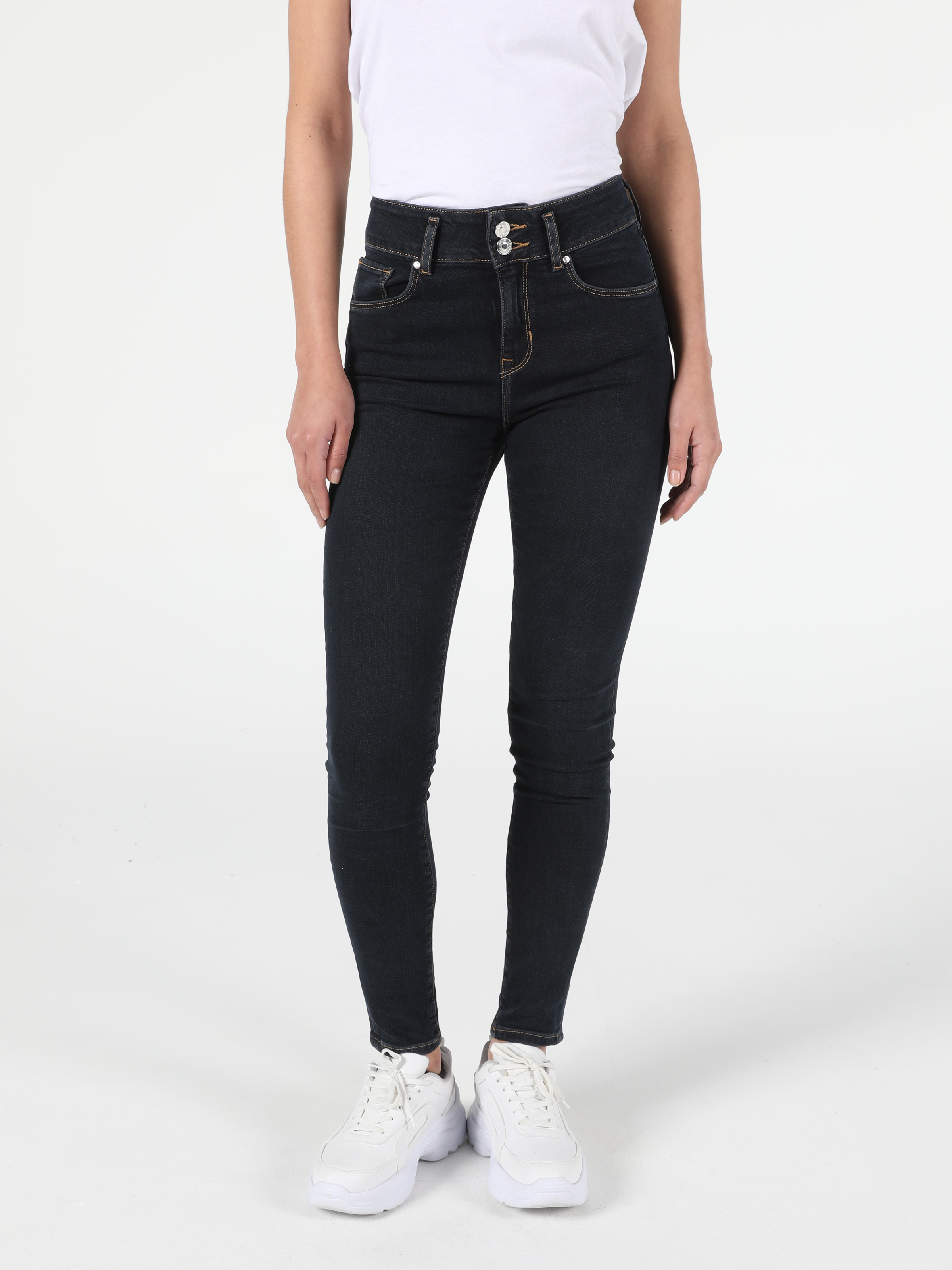 Afișați detalii pentru Pantaloni De Dama Denim Super Slim Fit 760 Diana Cl1052810