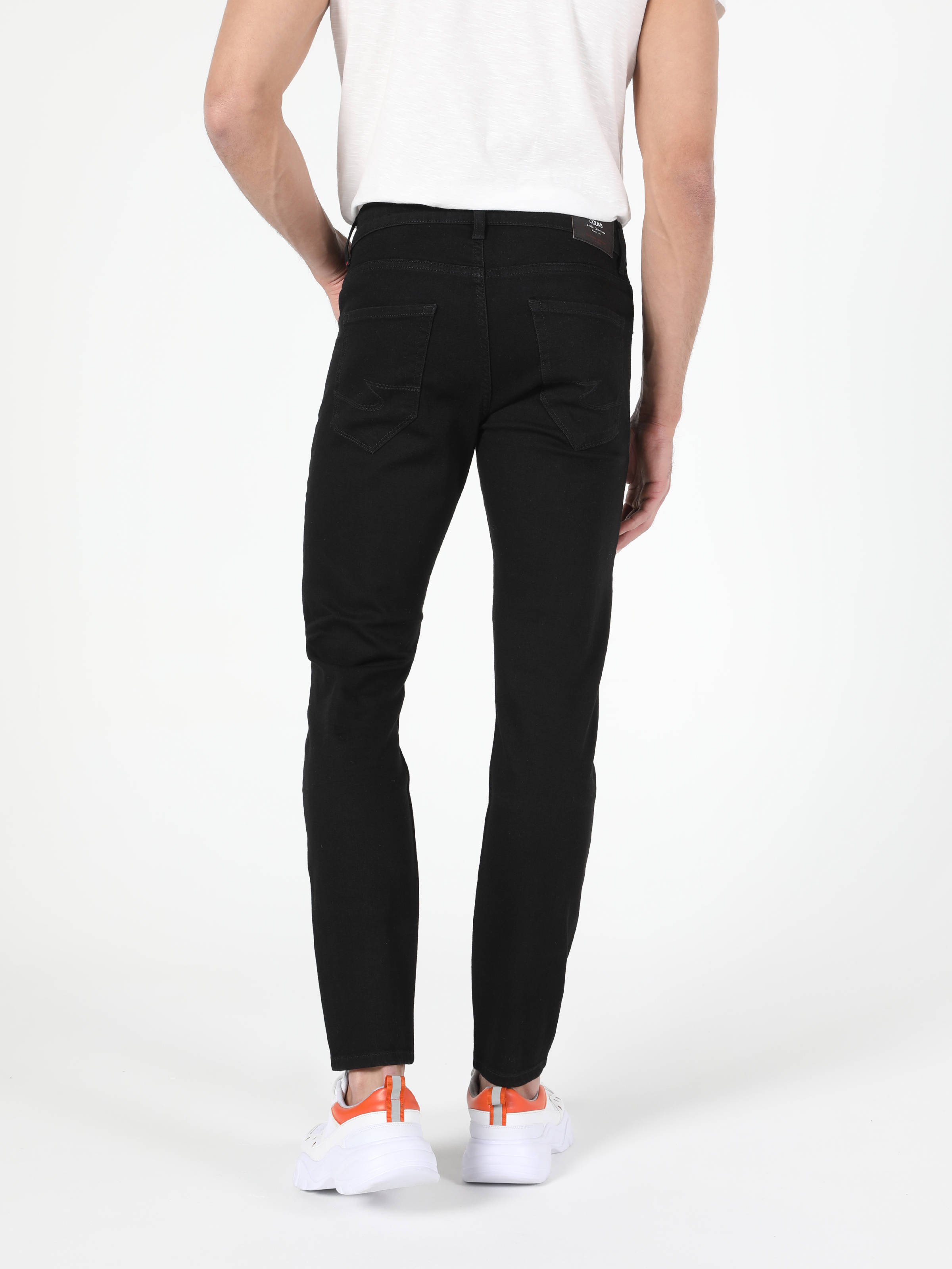 Afișați detalii pentru Pantaloni De Barbati Albastru Skinny Fit 040 Alex Cl1052799