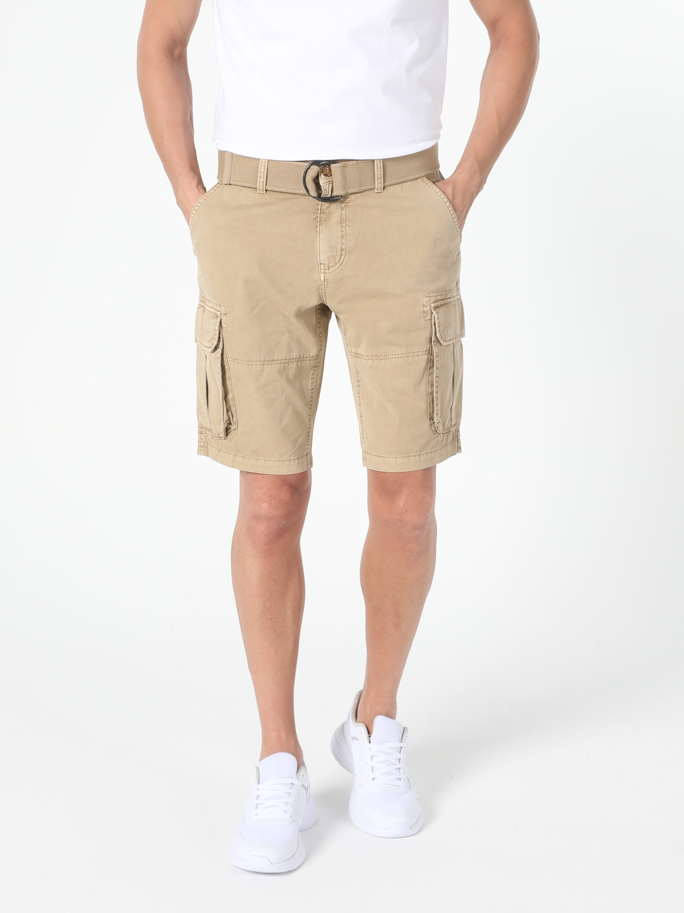 Afișați detalii pentru Short / Pantaloni Scurti De Barbati Maro Regular Fit  Cl1049752