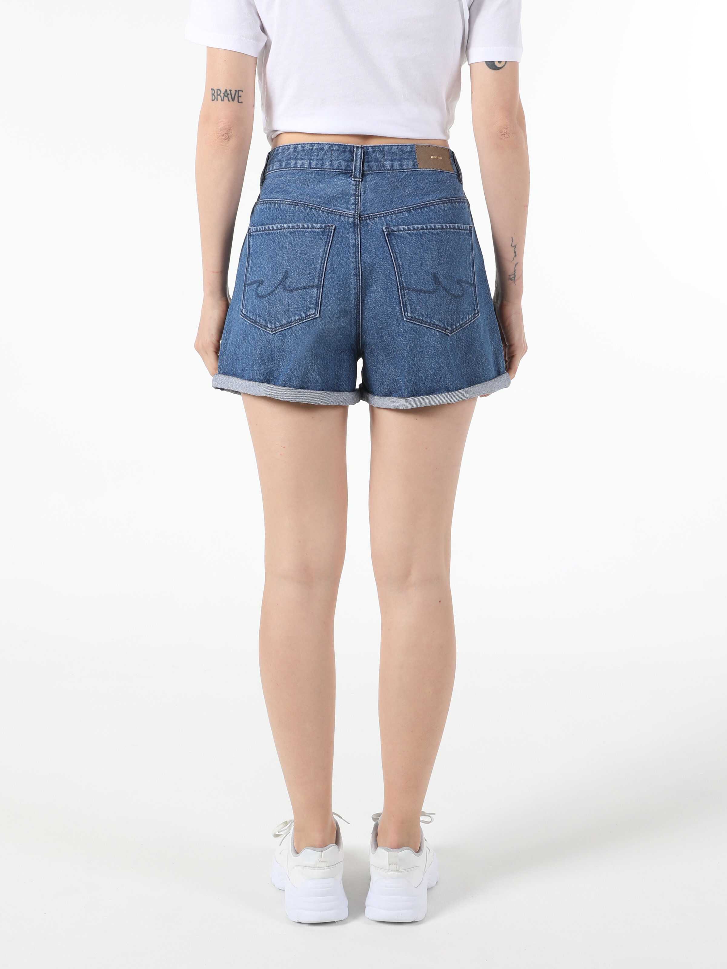 Afișați detalii pentru Short / Pantaloni Scurti De Dama Denim Chino  Cl1054742