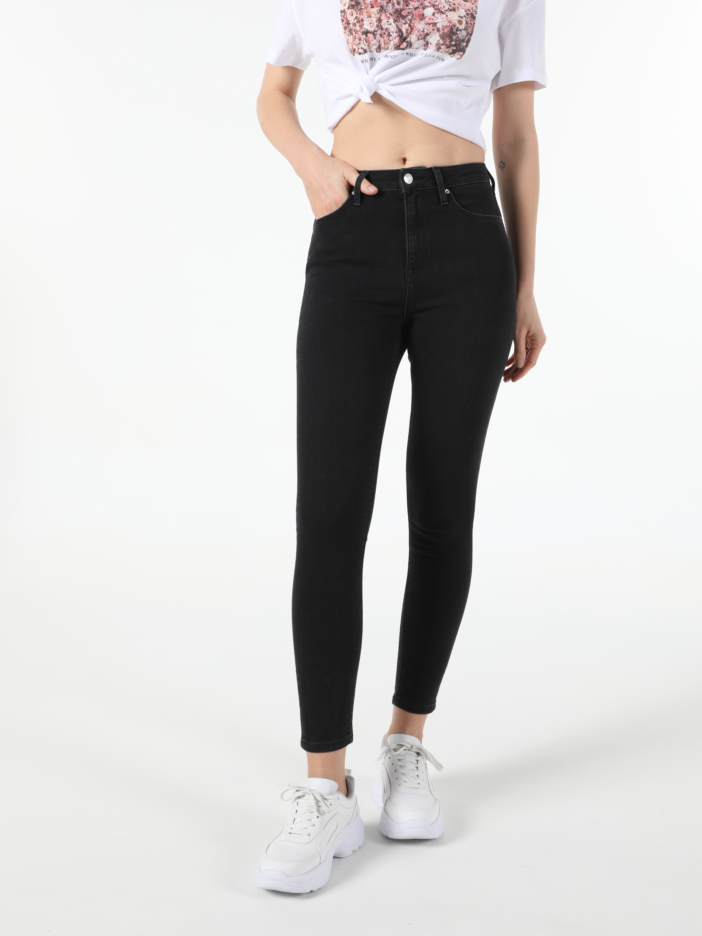 Afișați detalii pentru Pantaloni De Dama Denim Super Slim Fit 760 Diana Cl1054597