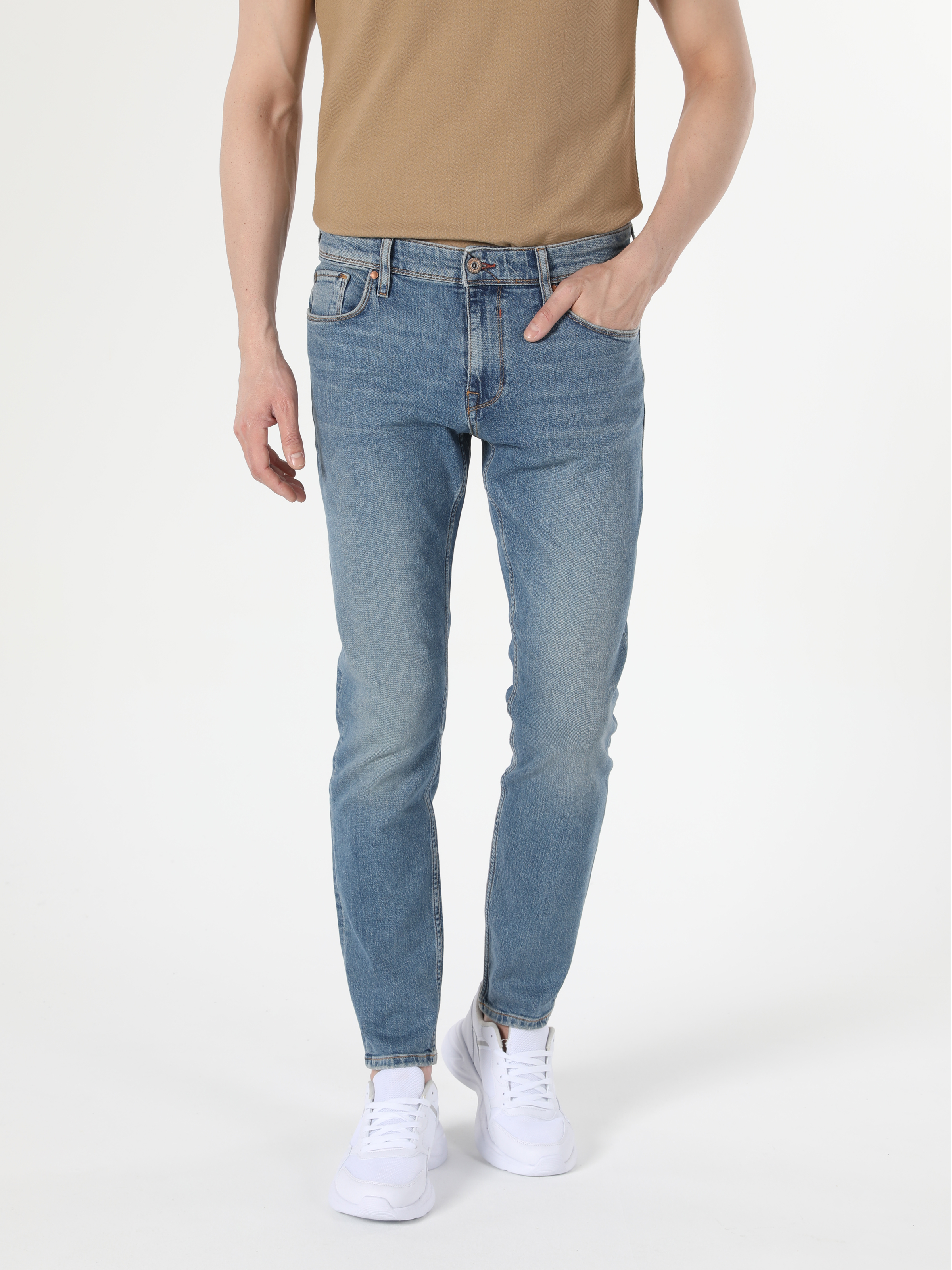 Afișați detalii pentru Pantaloni De Barbati Denim Slim Fit 041 Danny Cl1055443