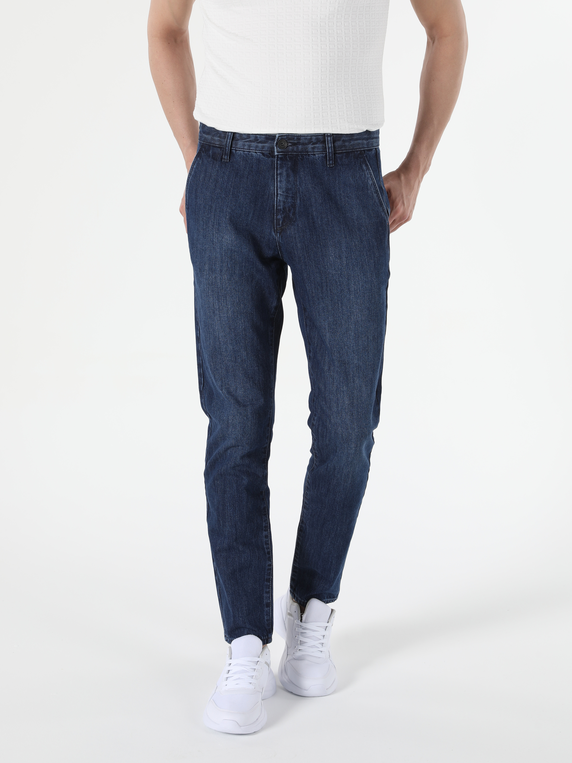 Afișați detalii pentru Pantaloni De Barbati Denim Chino  Cl1055488