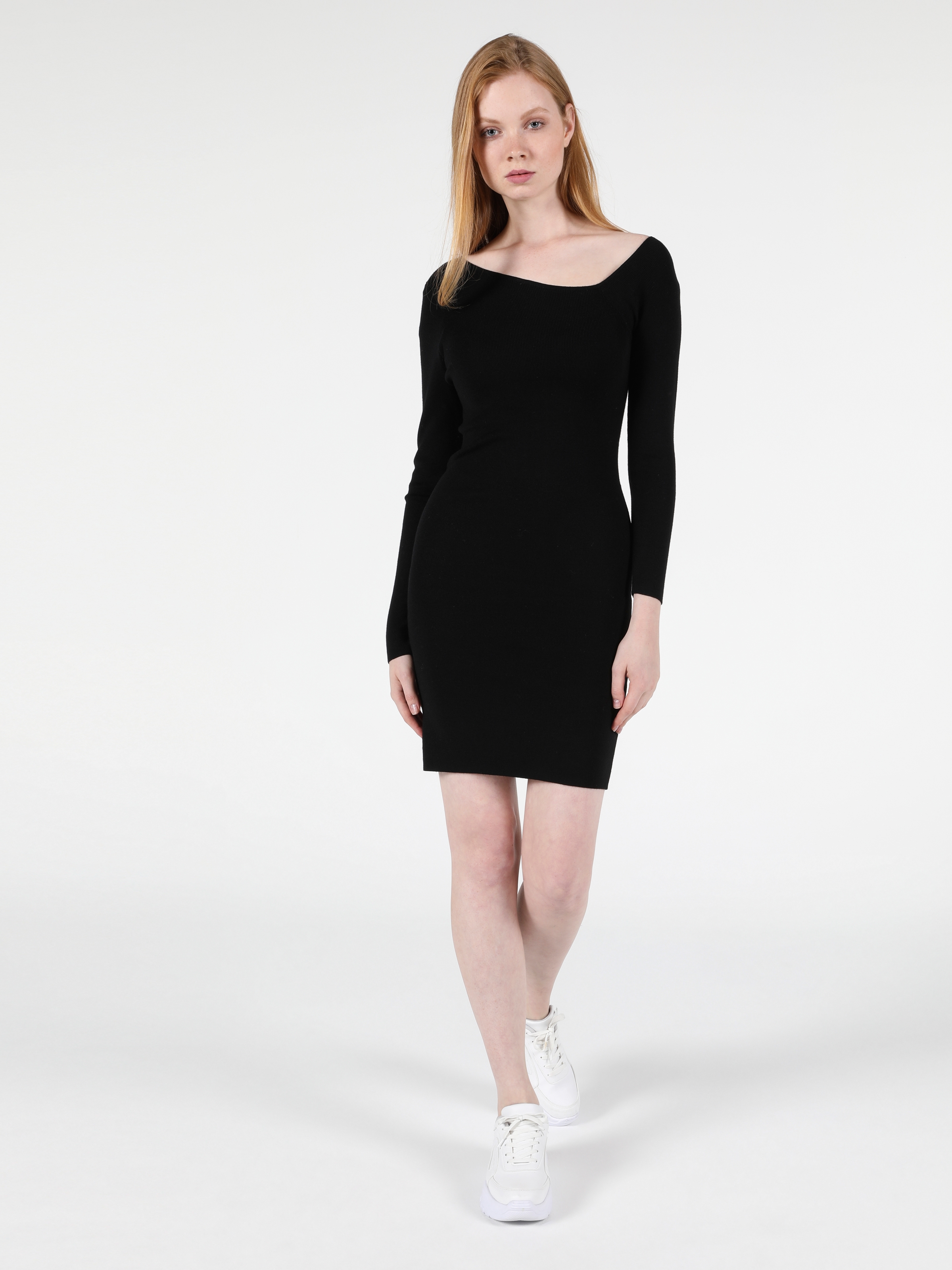 Afișați detalii pentru Rochie De Dama Negru Slim Fit  Cl1050572