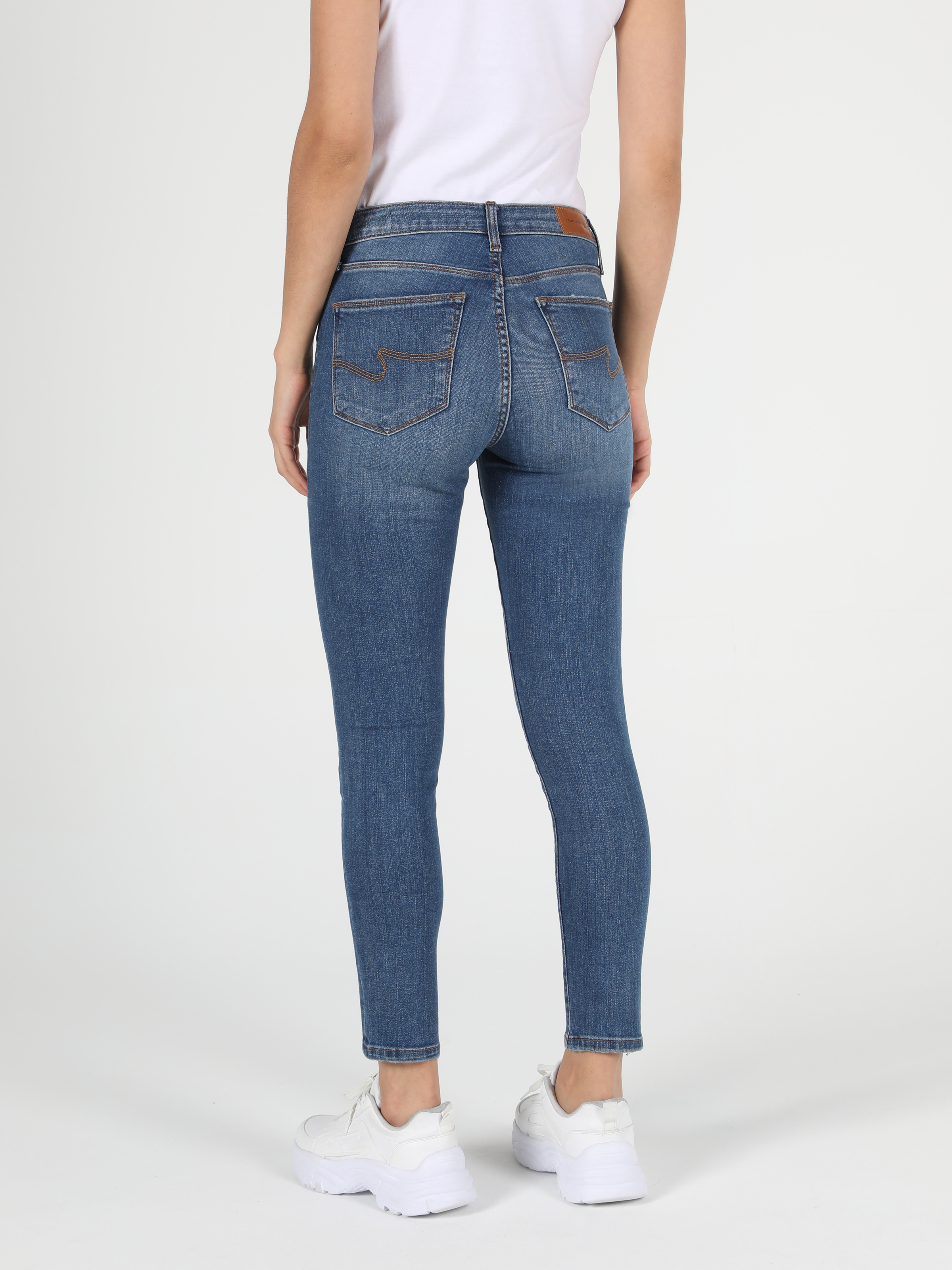 Afișați detalii pentru Pantaloni De Dama Denim Super Slim Fit 759 Lara Cl1051949