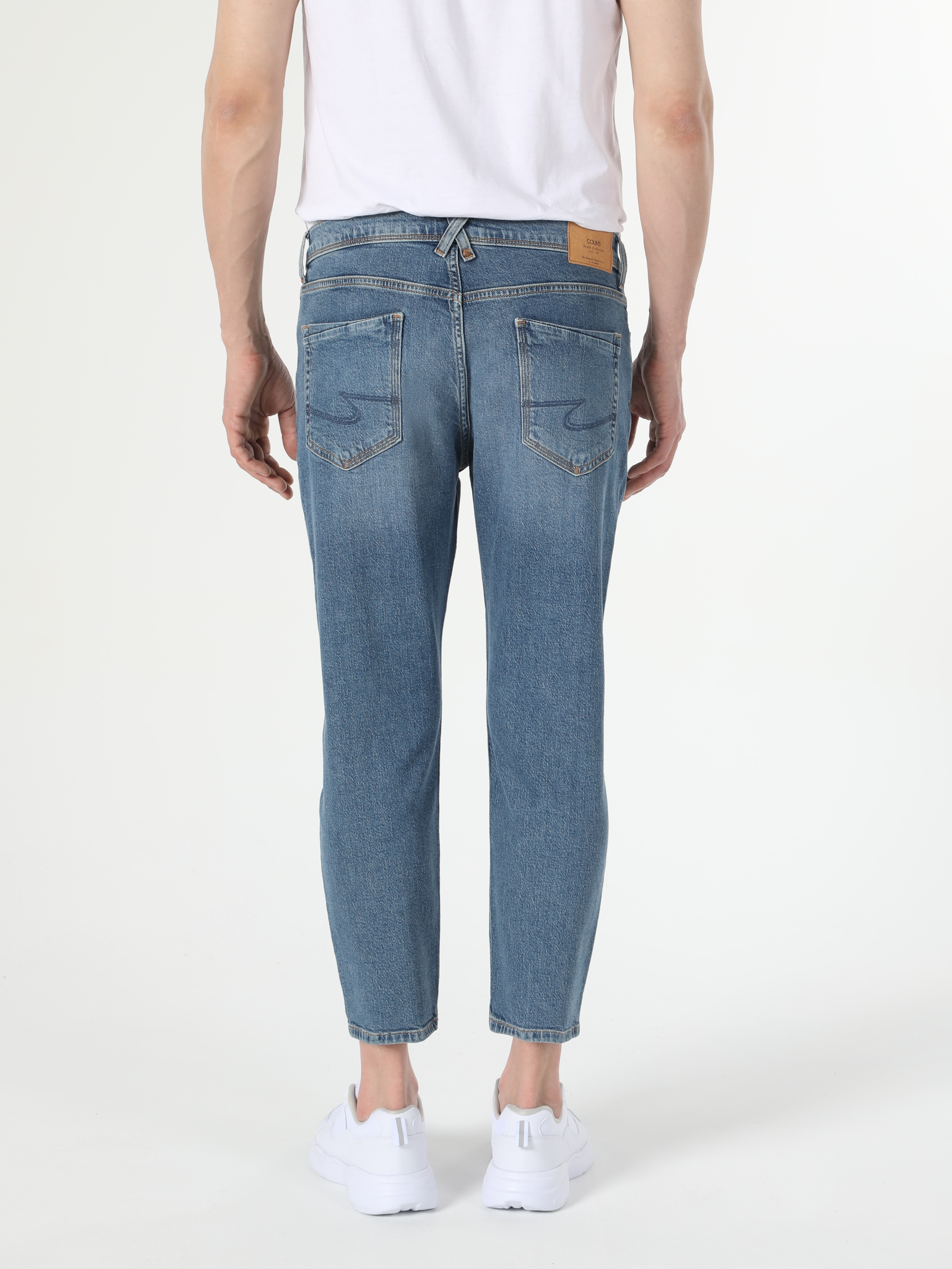 Afișați detalii pentru Pantaloni De Barbati Denim Carrot Fit 039 Lucas Cl1055485