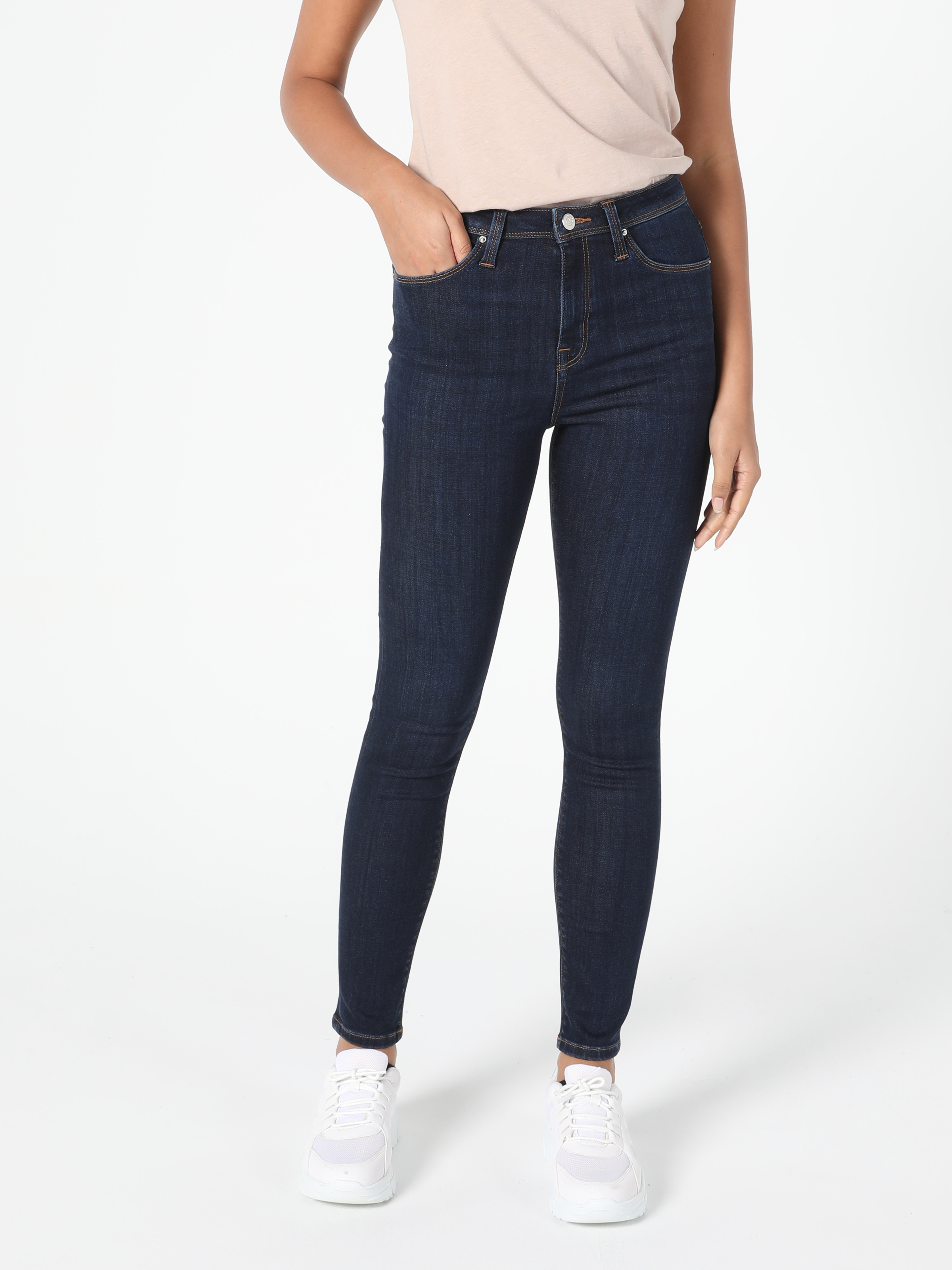 Afișați detalii pentru Pantaloni De Dama Denim Super Slim Fit 760 Diana Cl1055728