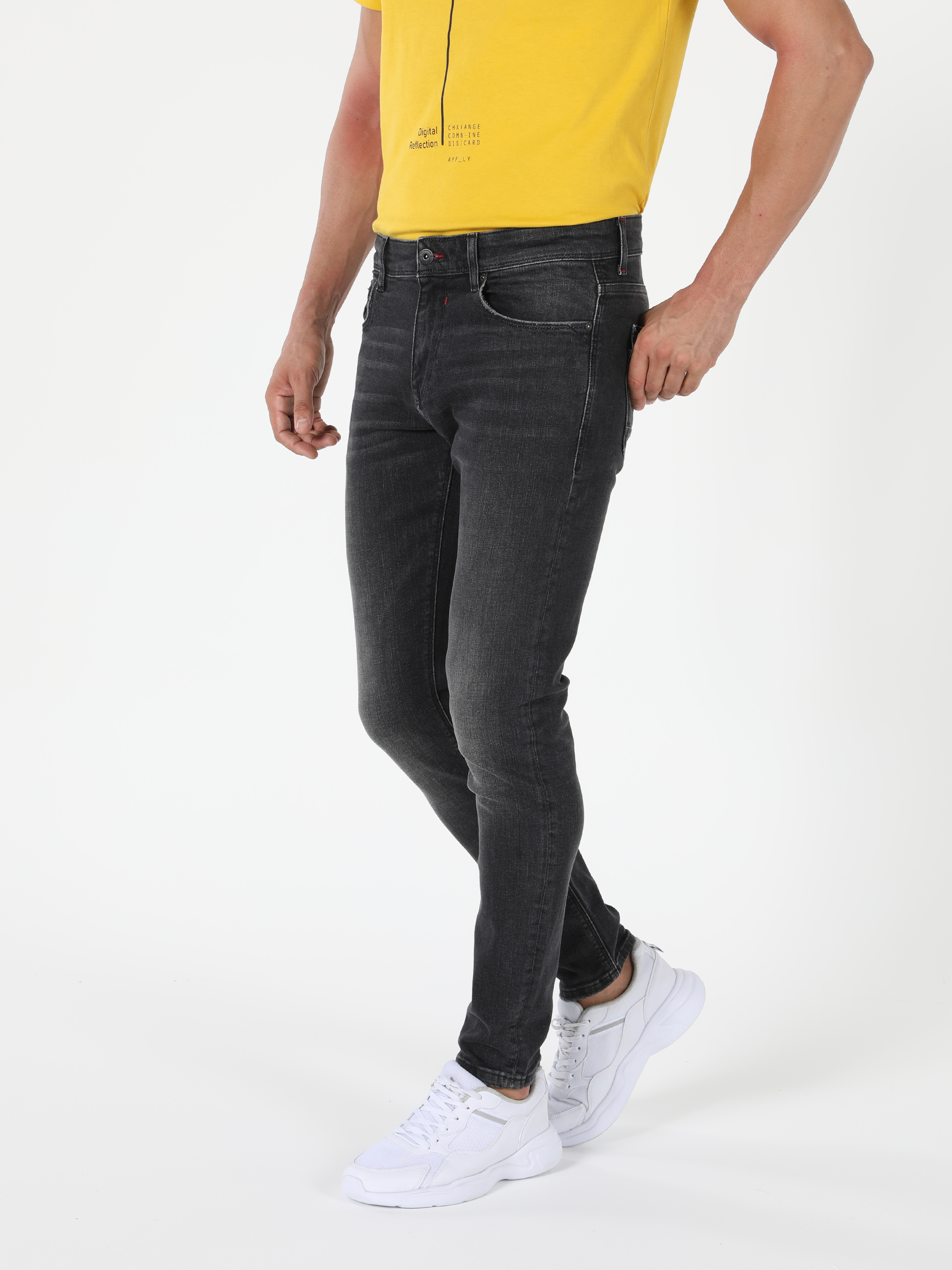 Afișați detalii pentru Pantaloni De Barbati Denim Slim Fit 041 Danny Cl1056174