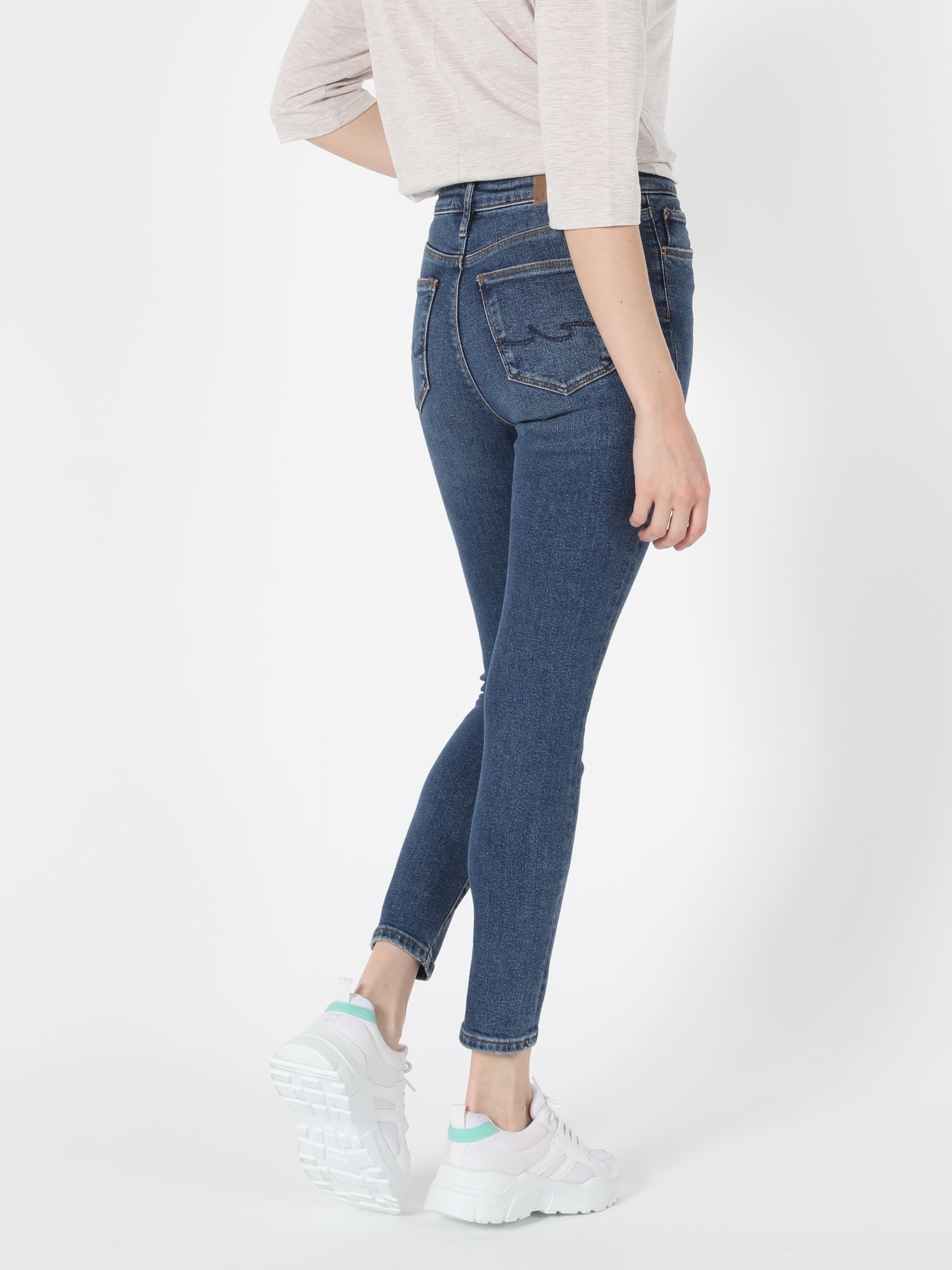 Afișați detalii pentru Pantaloni De Dama Denim Super Slim Fit 760 Diana Cl1056580