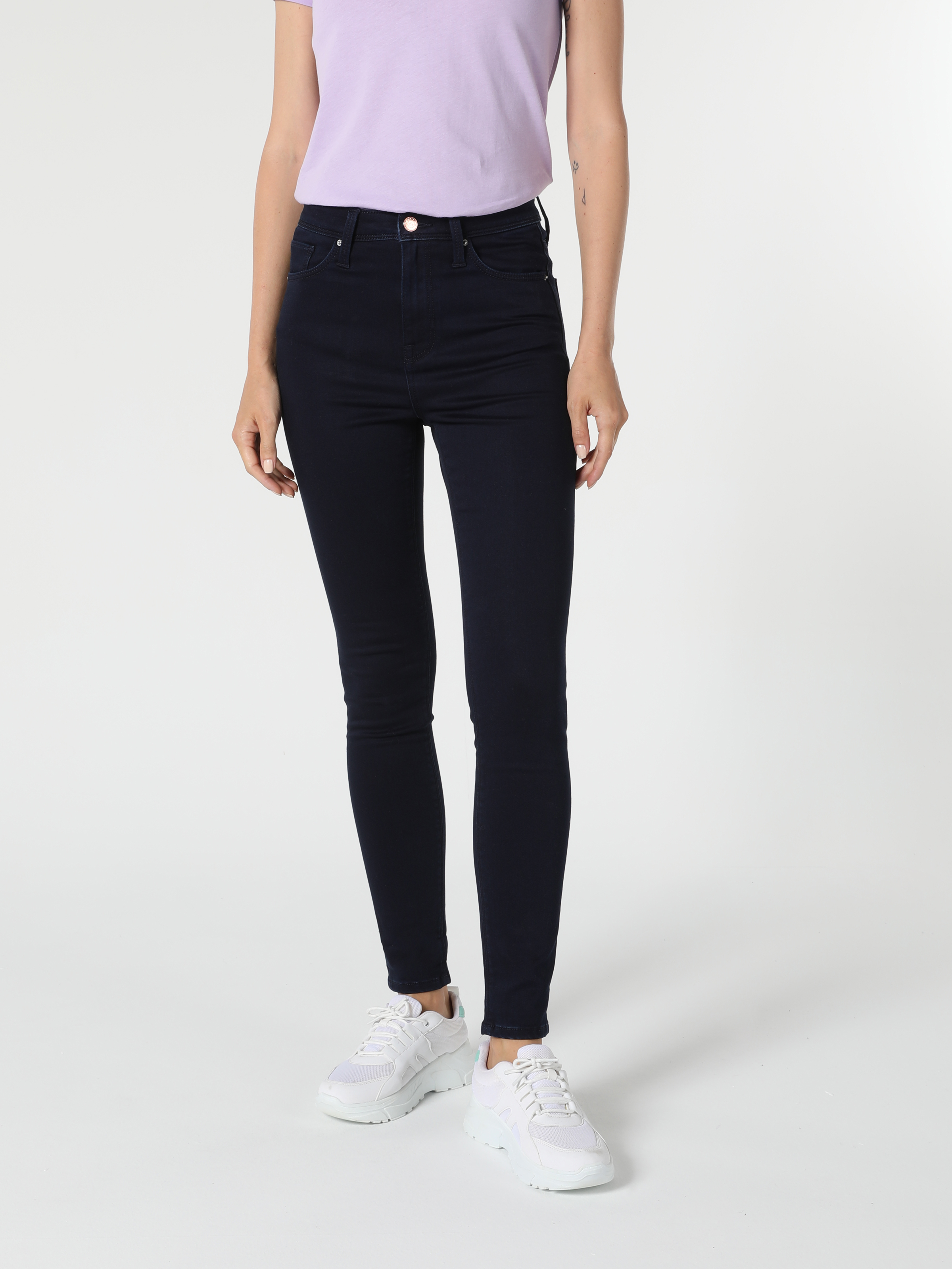 Afișați detalii pentru Pantaloni De Dama Denim Super Slim Fit 760 Diana Cl1055691