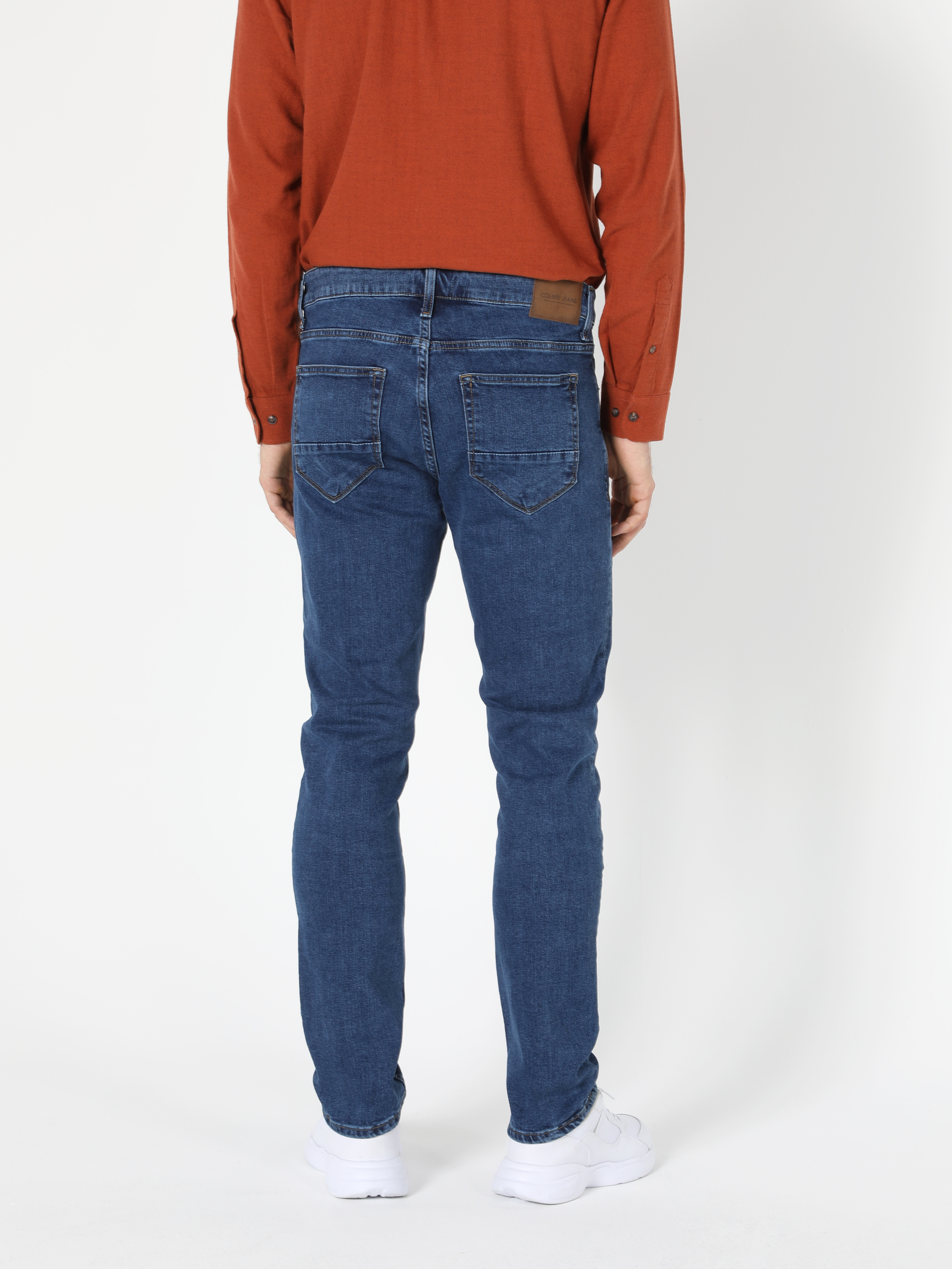 Afișați detalii pentru Pantaloni De Barbati Denim Straight Fit 044 Karl Cl1057152