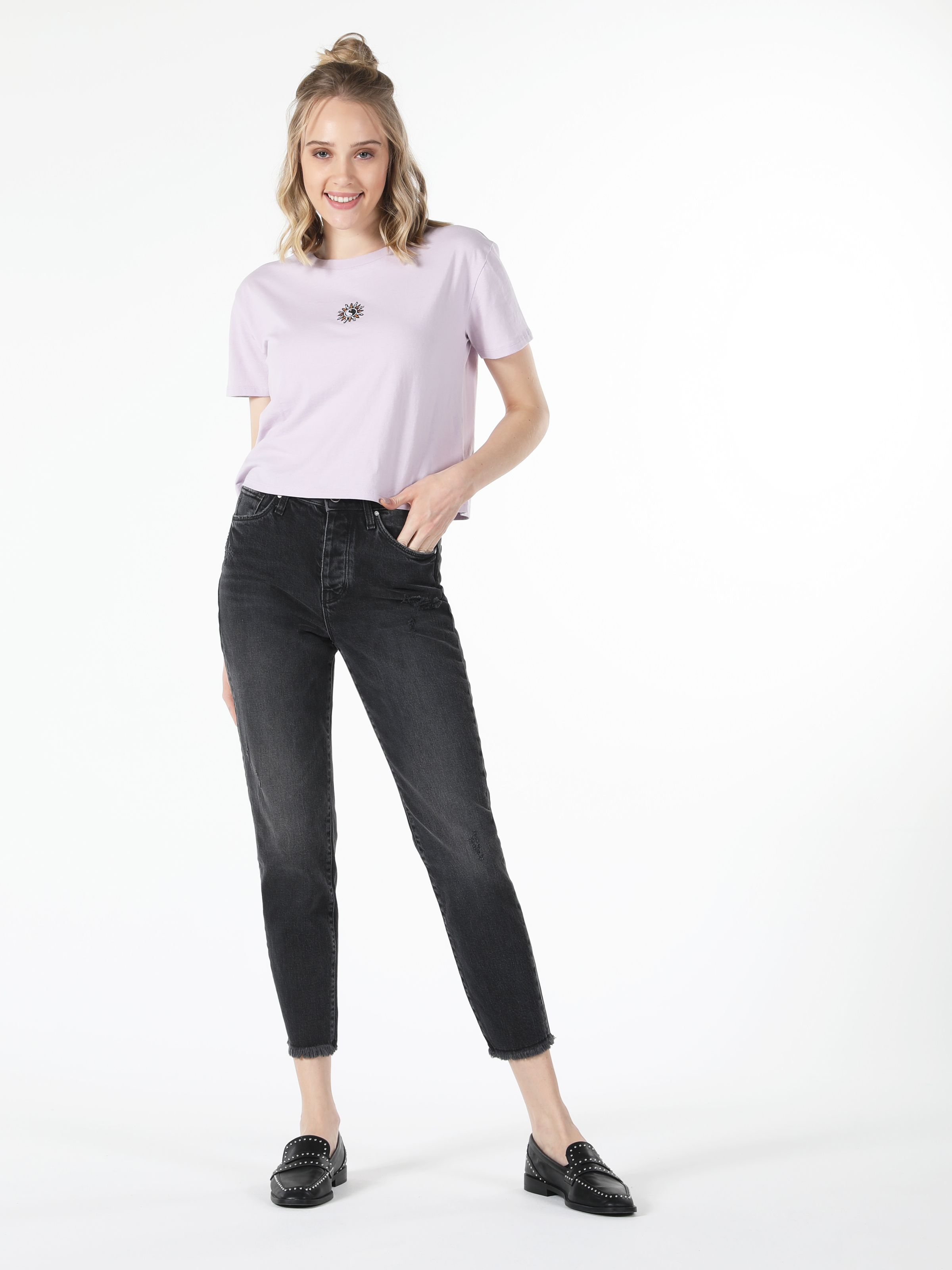 Afișați detalii pentru Pantaloni De Dama Denim Slim Fit 891 Maya Cl1058542