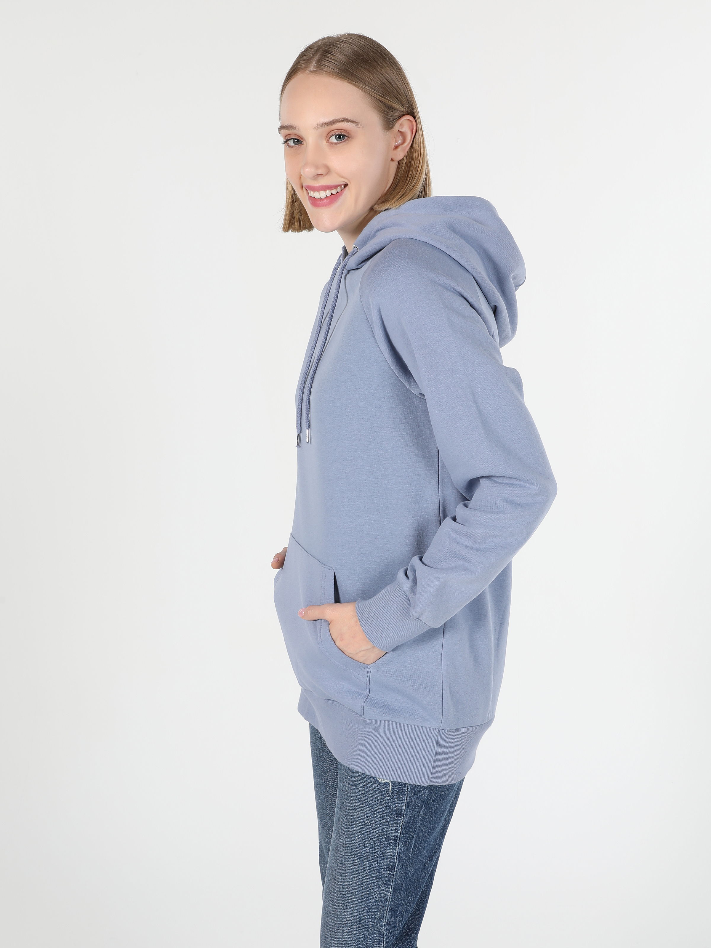 Afișați detalii pentru Hanorac / Bluza De Dama Mov Regular Fit  Cl1045200