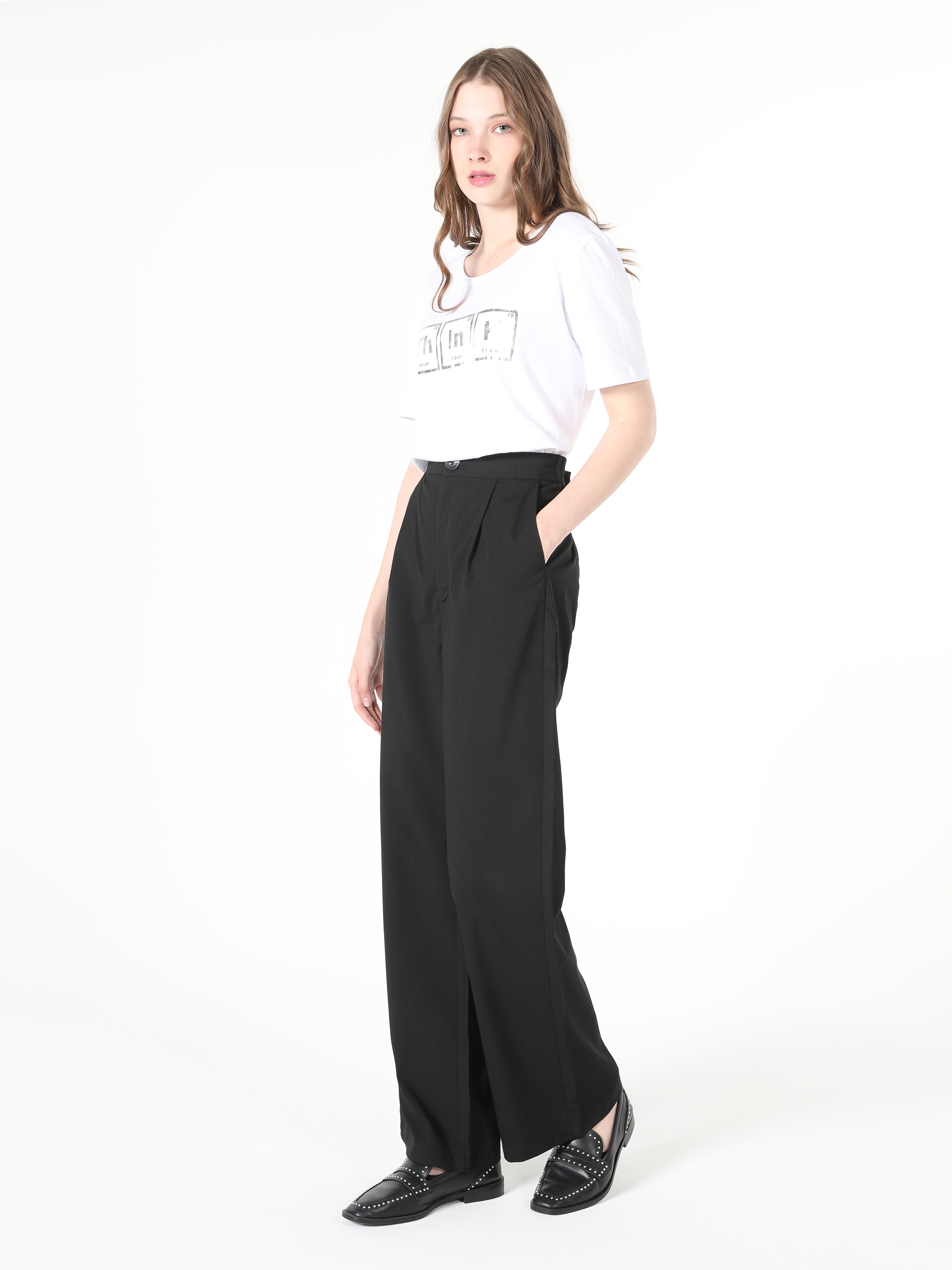 Afișați detalii pentru Pantaloni De Dama Negru   CL1060735