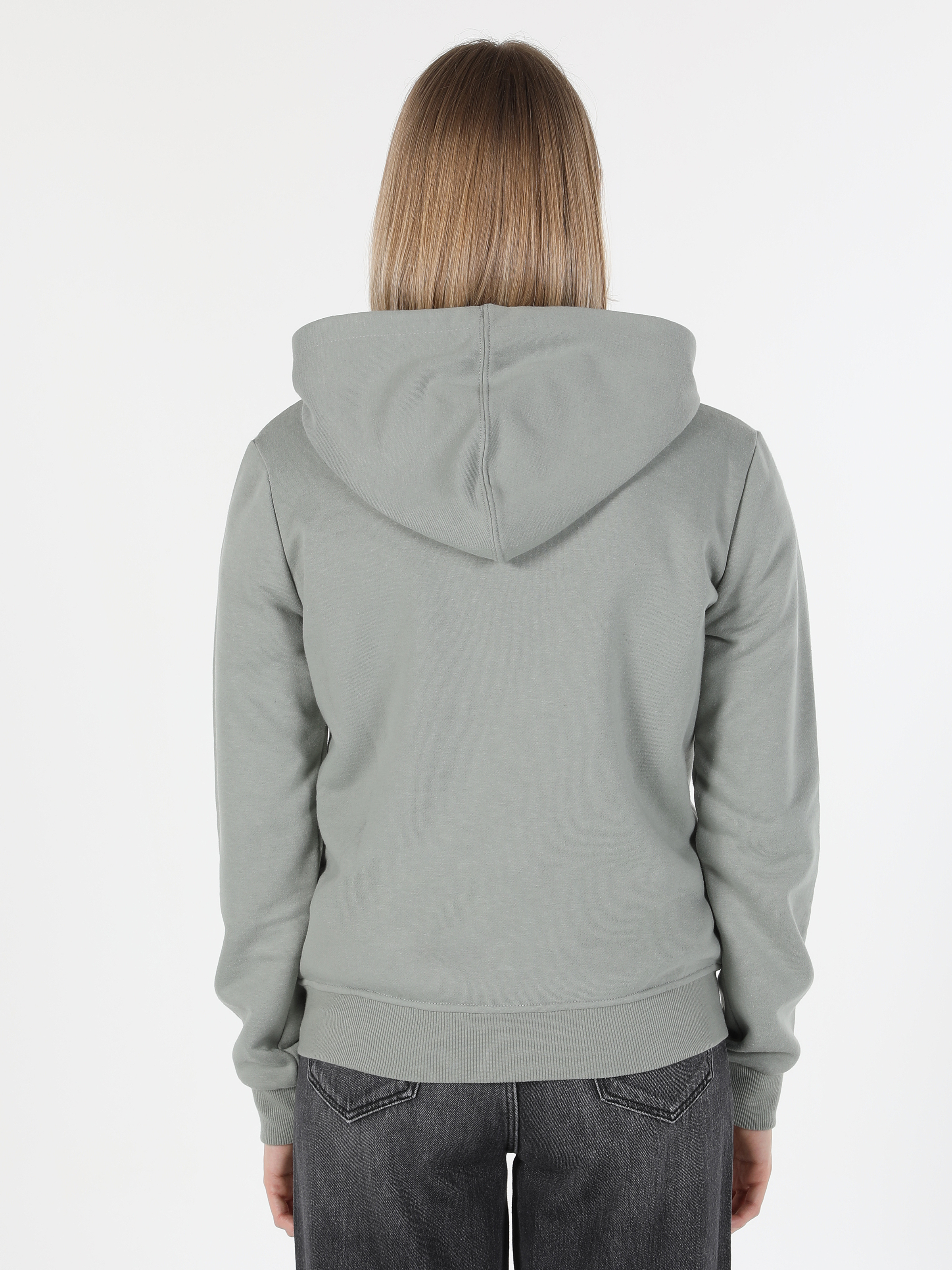 Afișați detalii pentru Hanorac / Bluza De Dama Verde Regular Fit  Cl1045199