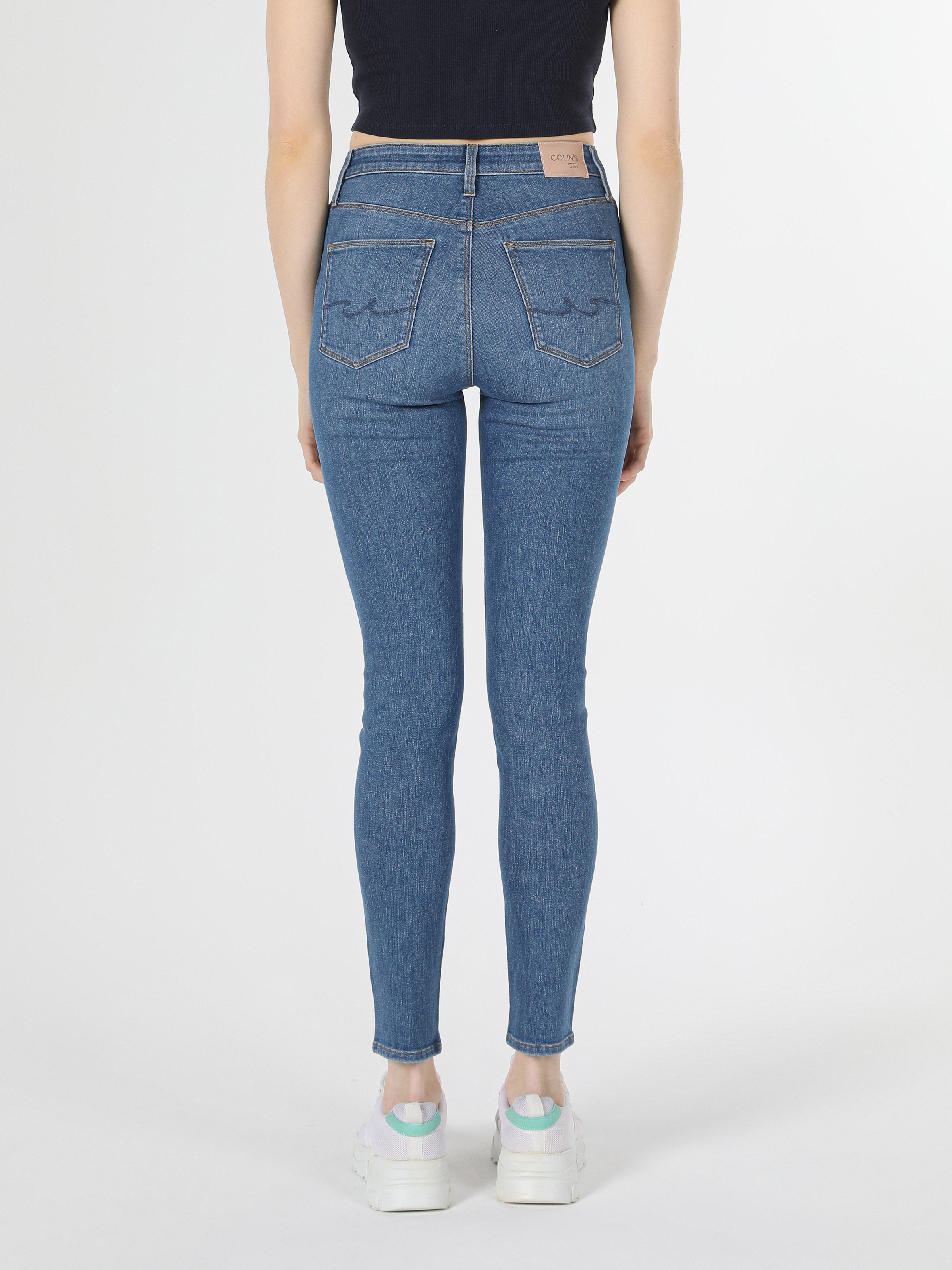 Afișați detalii pentru Pantaloni De Dama Denim Super Slim Fit 760 DIANA CL1055525