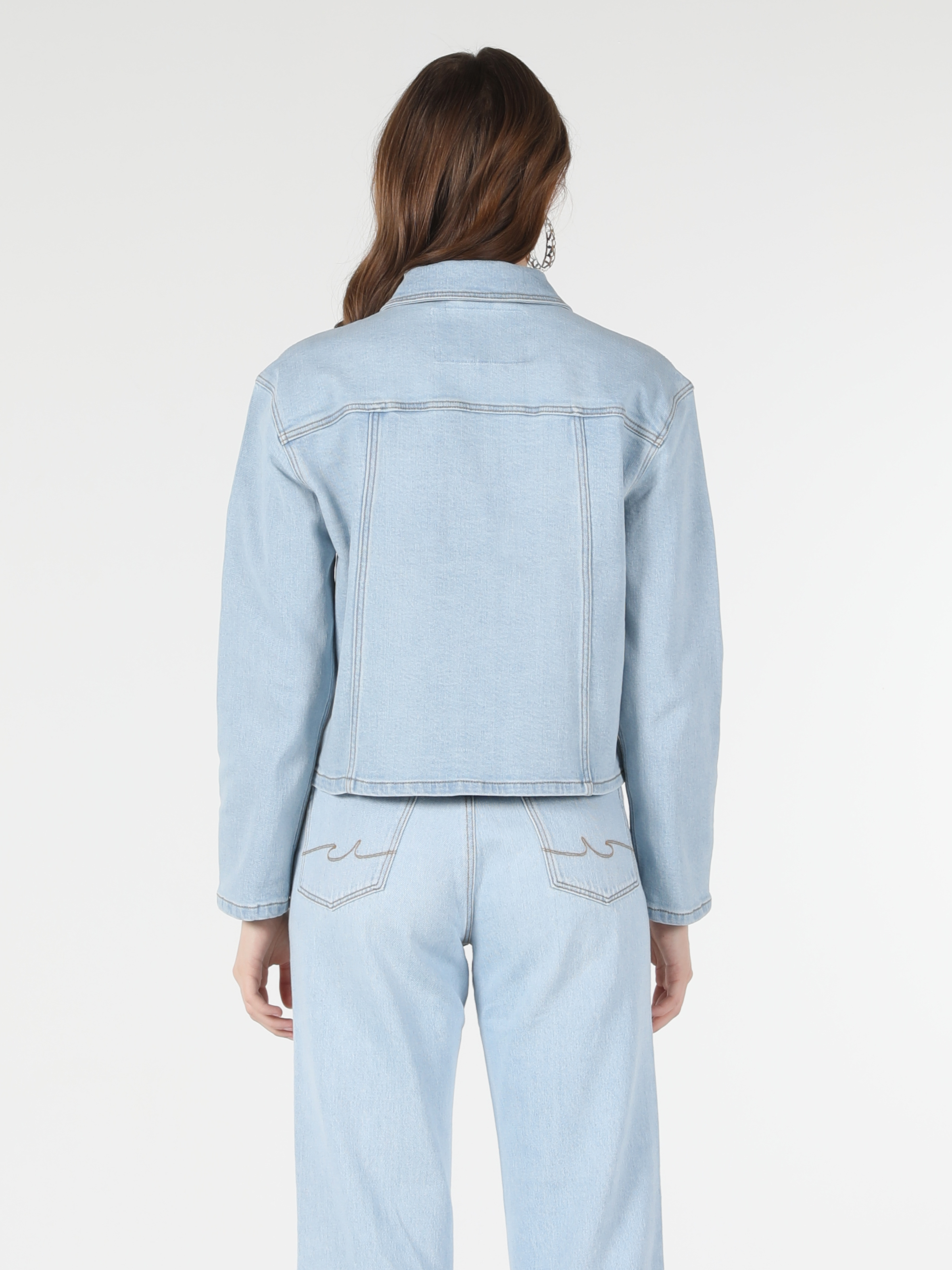Afișați detalii pentru Jacheta De Dama Denim Regular Fit  Cl1058095