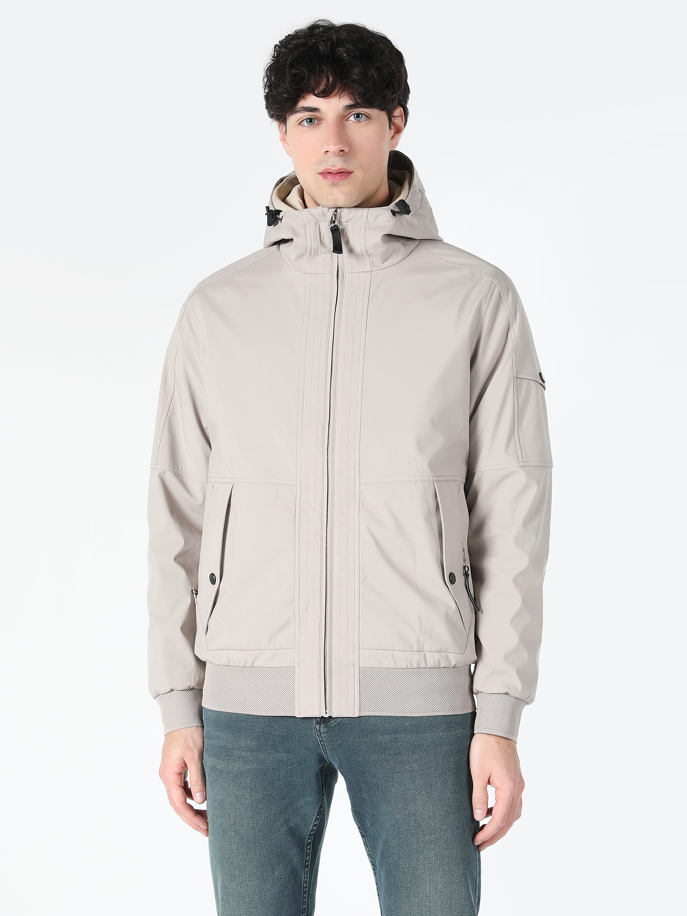 Afișați detalii pentru Jacheta De Barbati Bej Regular Fit  Cl1062533