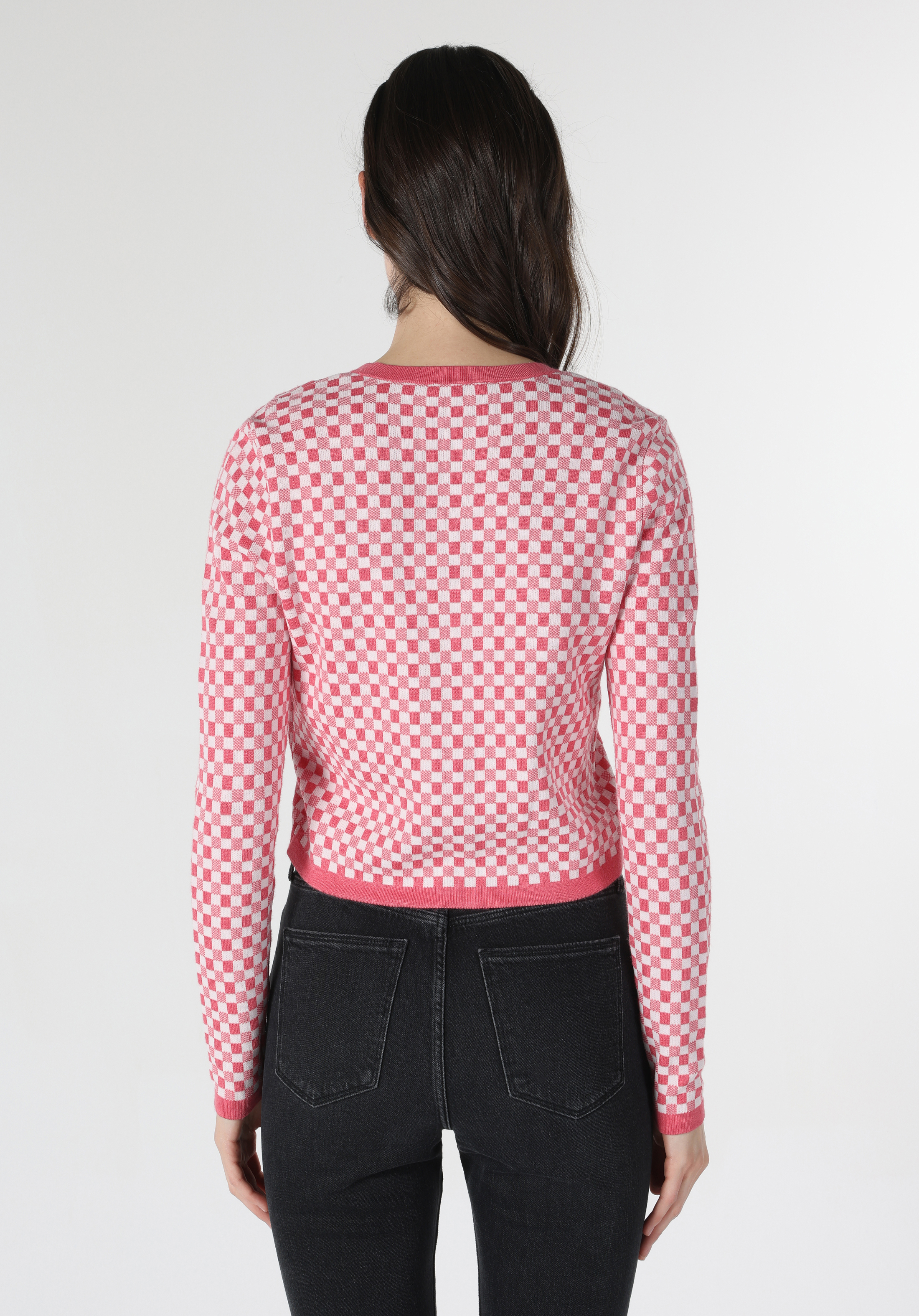 Afișați detalii pentru Cardigan Roz Pentru Femei Slim Fit