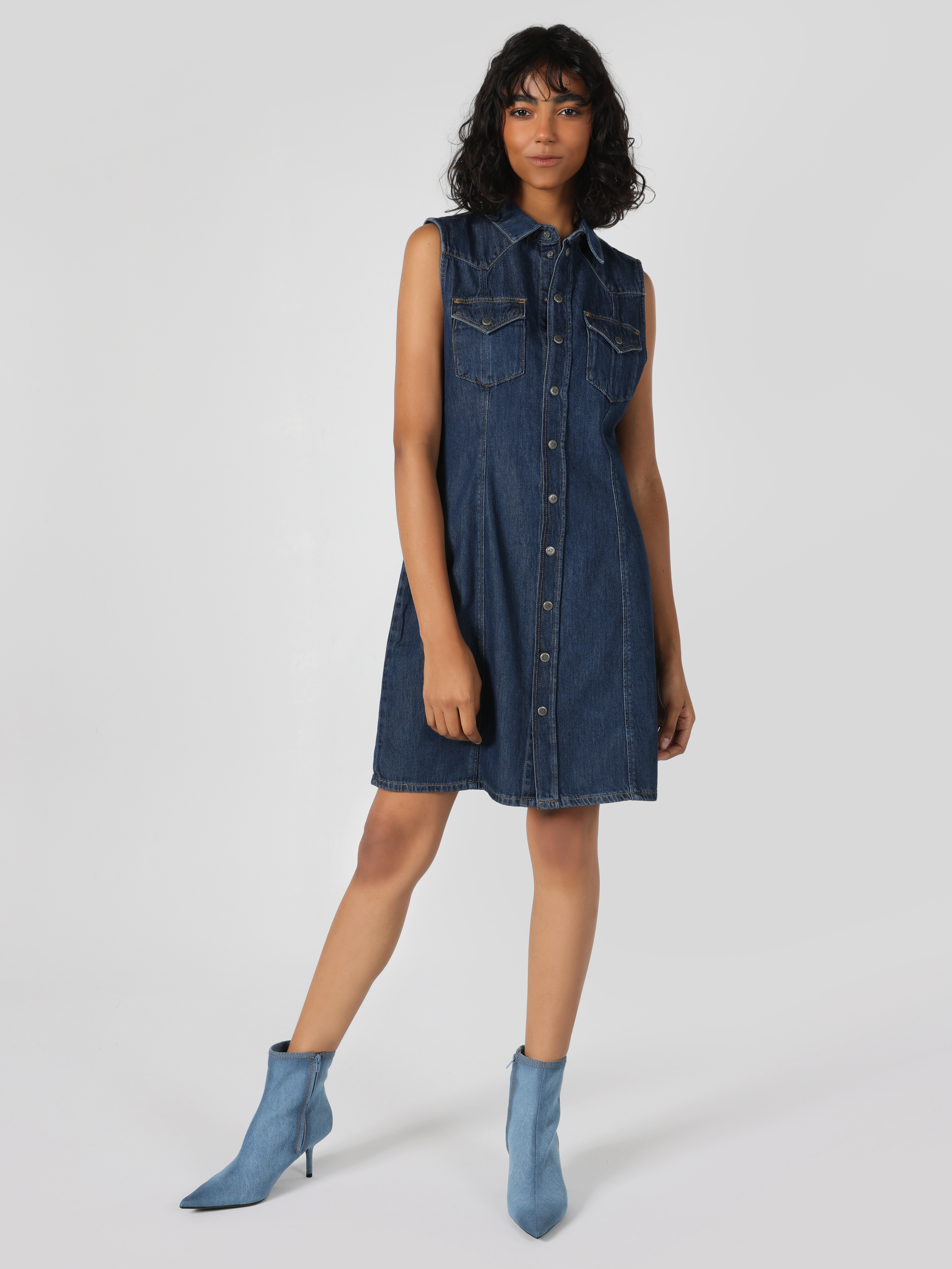 Afișați detalii pentru Rochie De Dama Albastru Slim Fit  Cl1063506