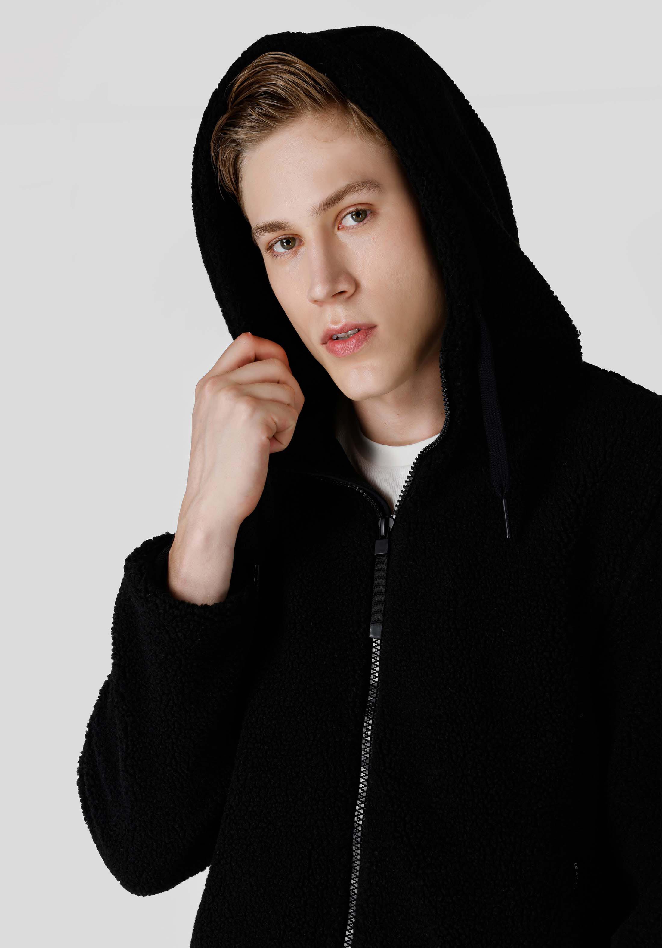 Afișați detalii pentru Jacheta De Barbati Negru Regular Fit  Cl1065583