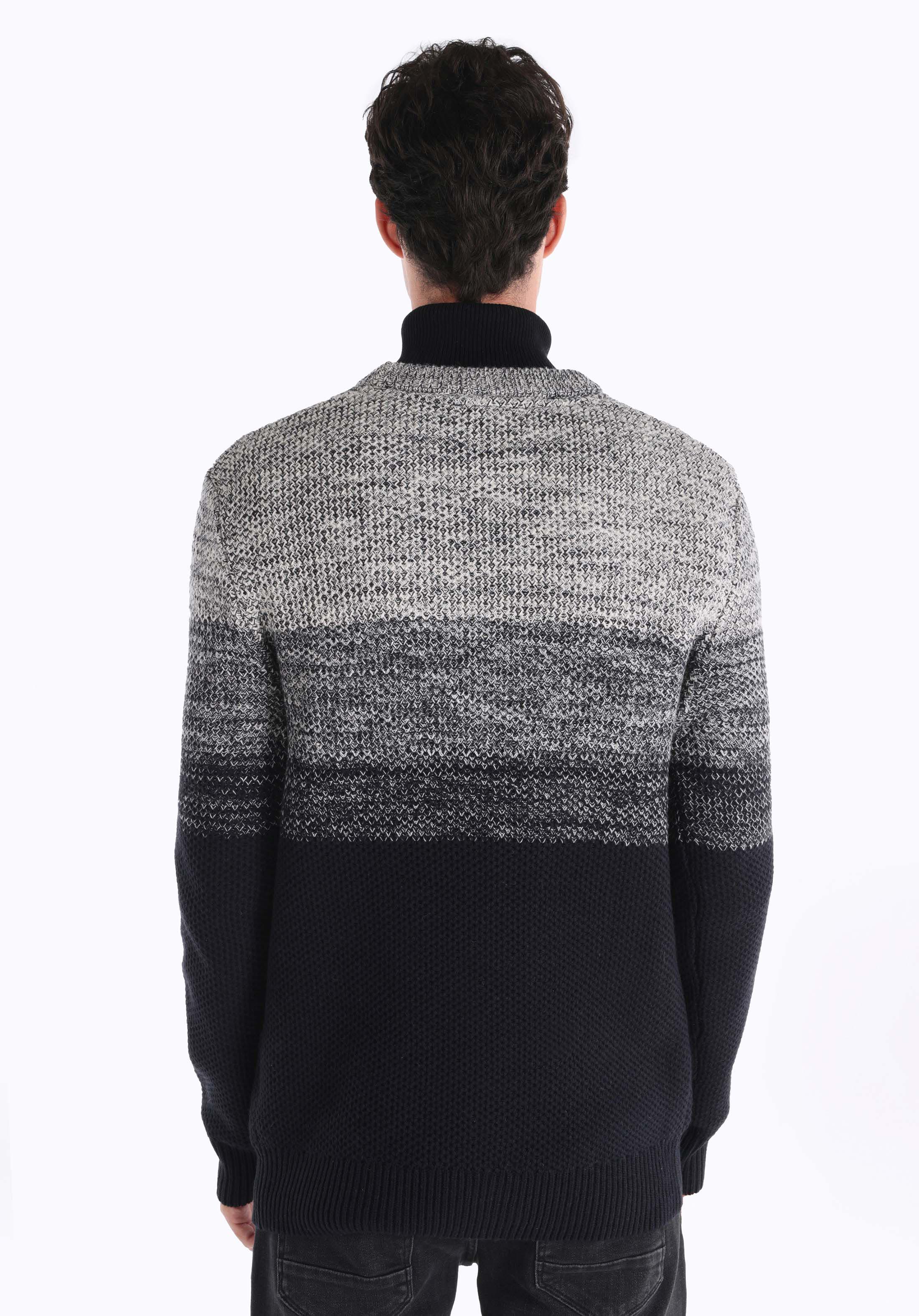 Afișați detalii pentru Pulover De Barbati Albastru Marin   Cl1066045