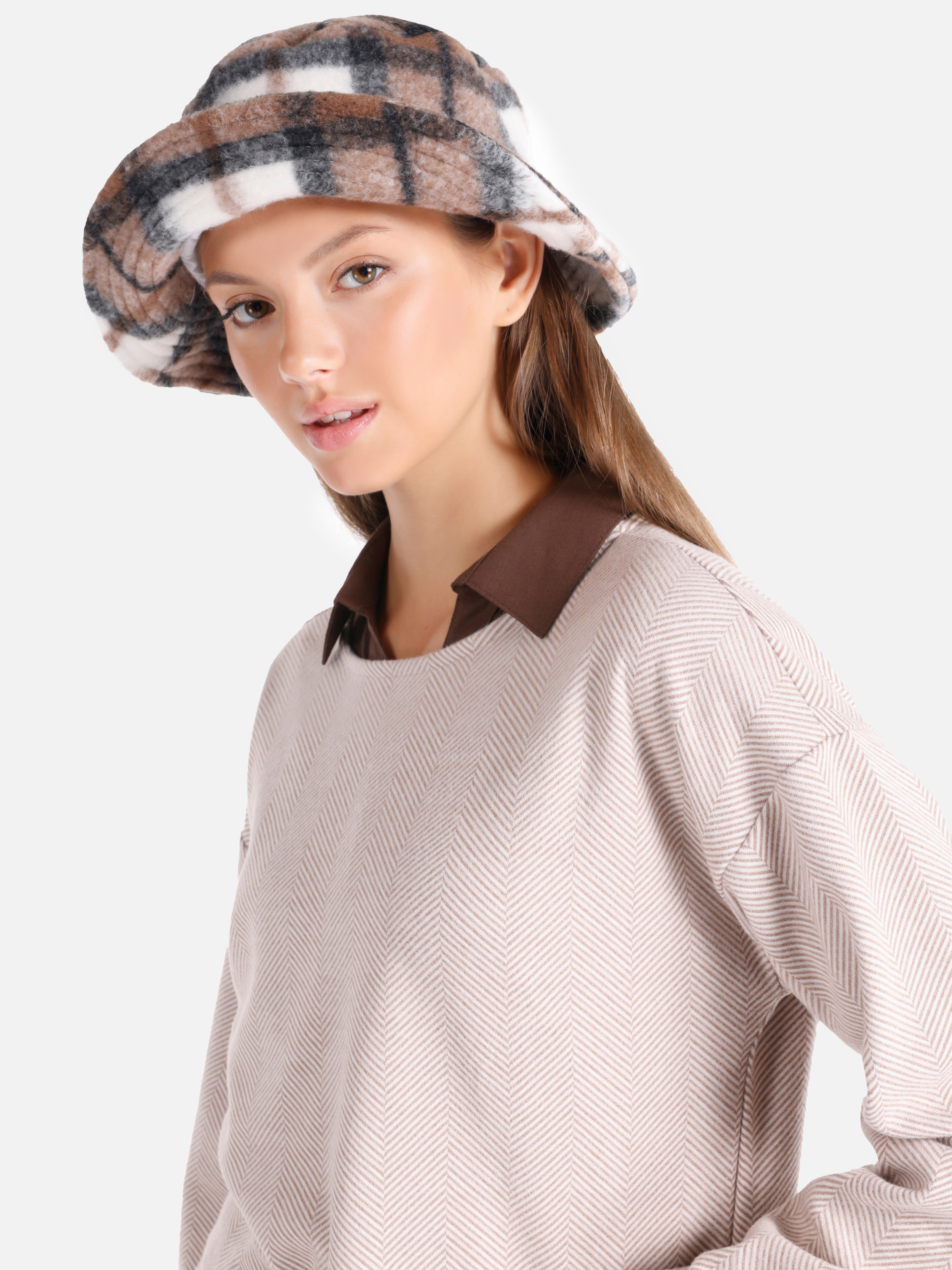 Afișați detalii pentru Tricou Cu Maneca Lunga De Dama Bej   Cl1065929
