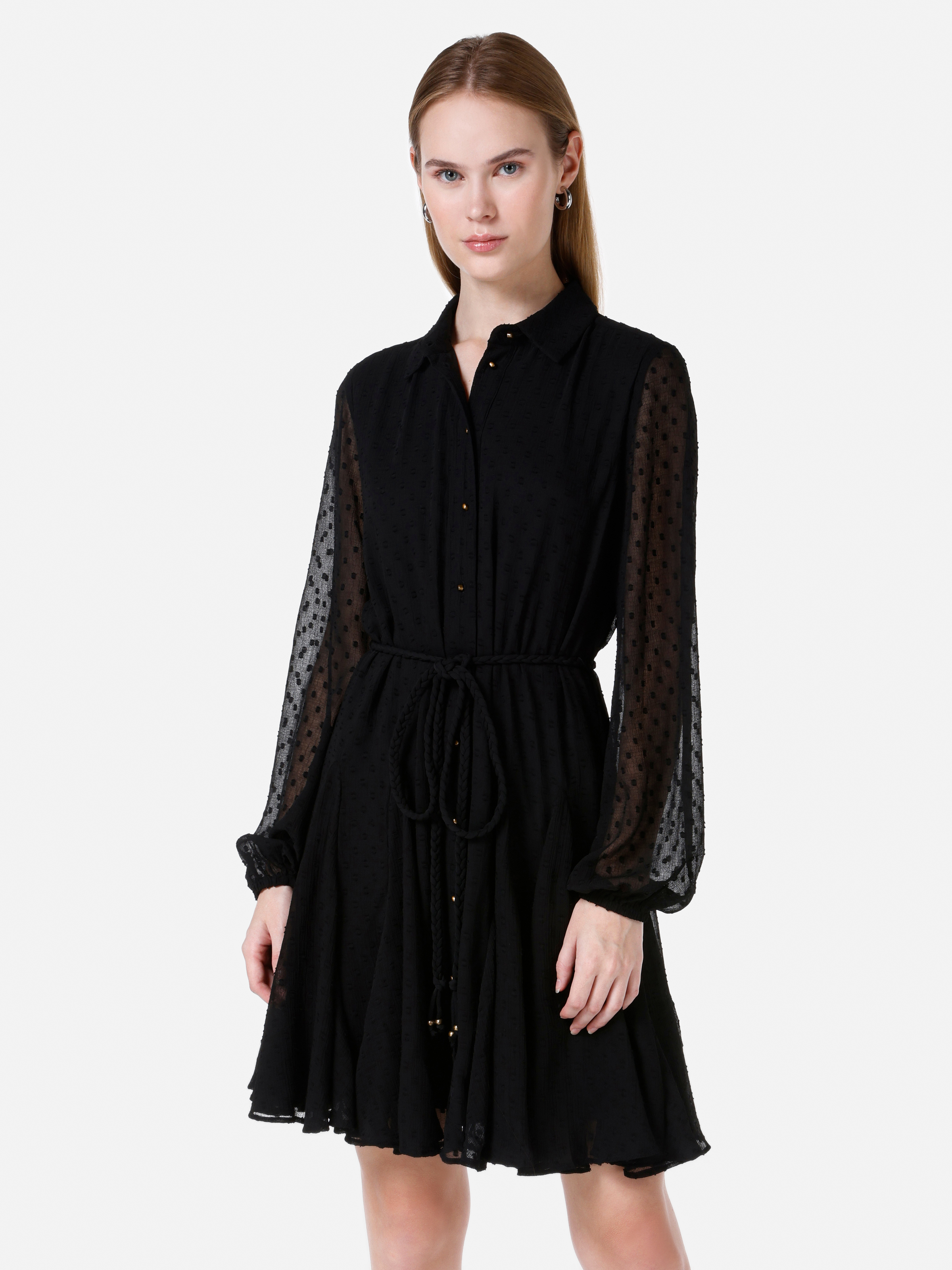 Afișați detalii pentru Rochie De Dama Negru Regular Fit  Cl1067331