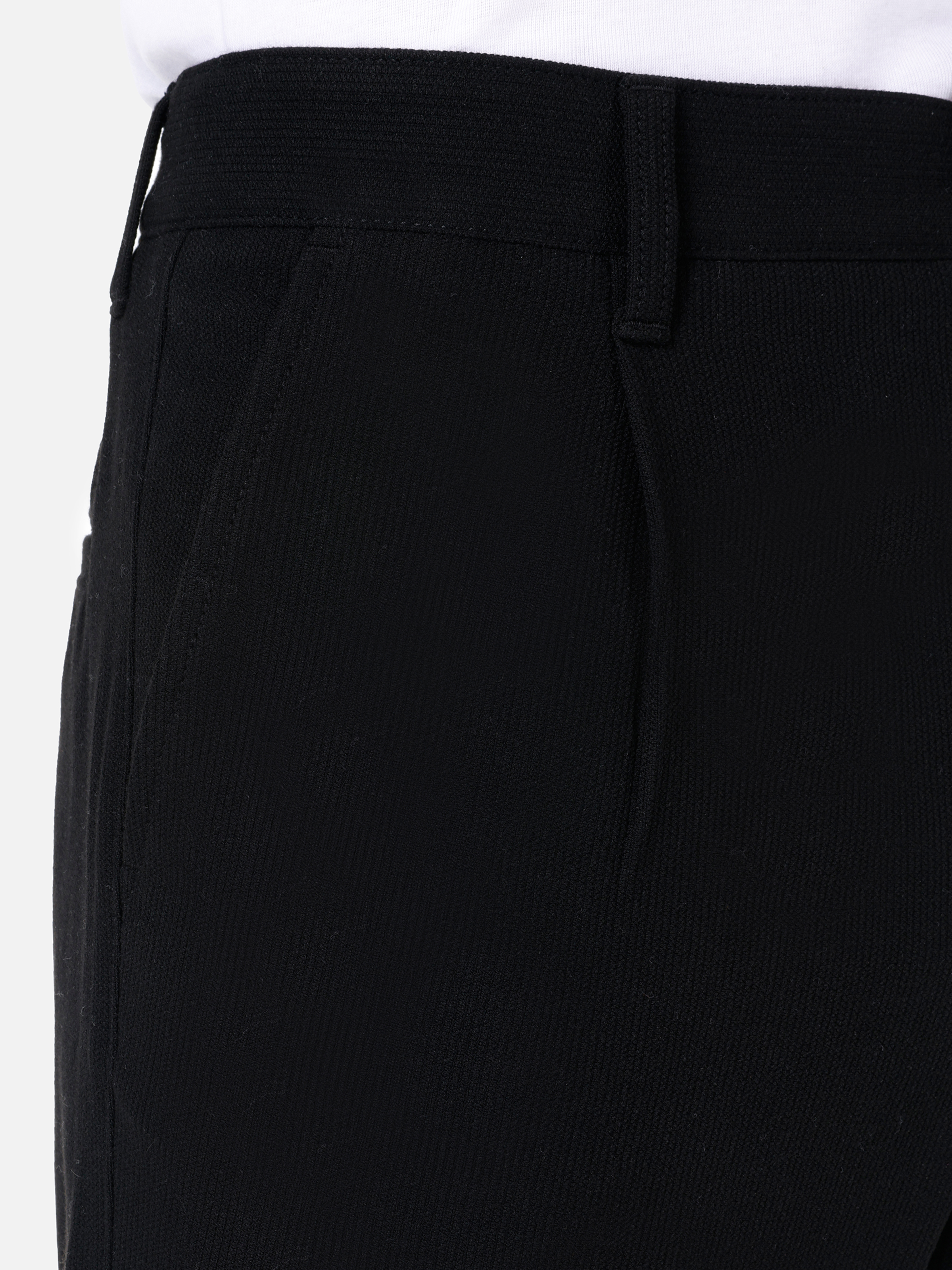 Afișați detalii pentru Pantaloni De Barbati Negru Carrot Fit  CL1068260