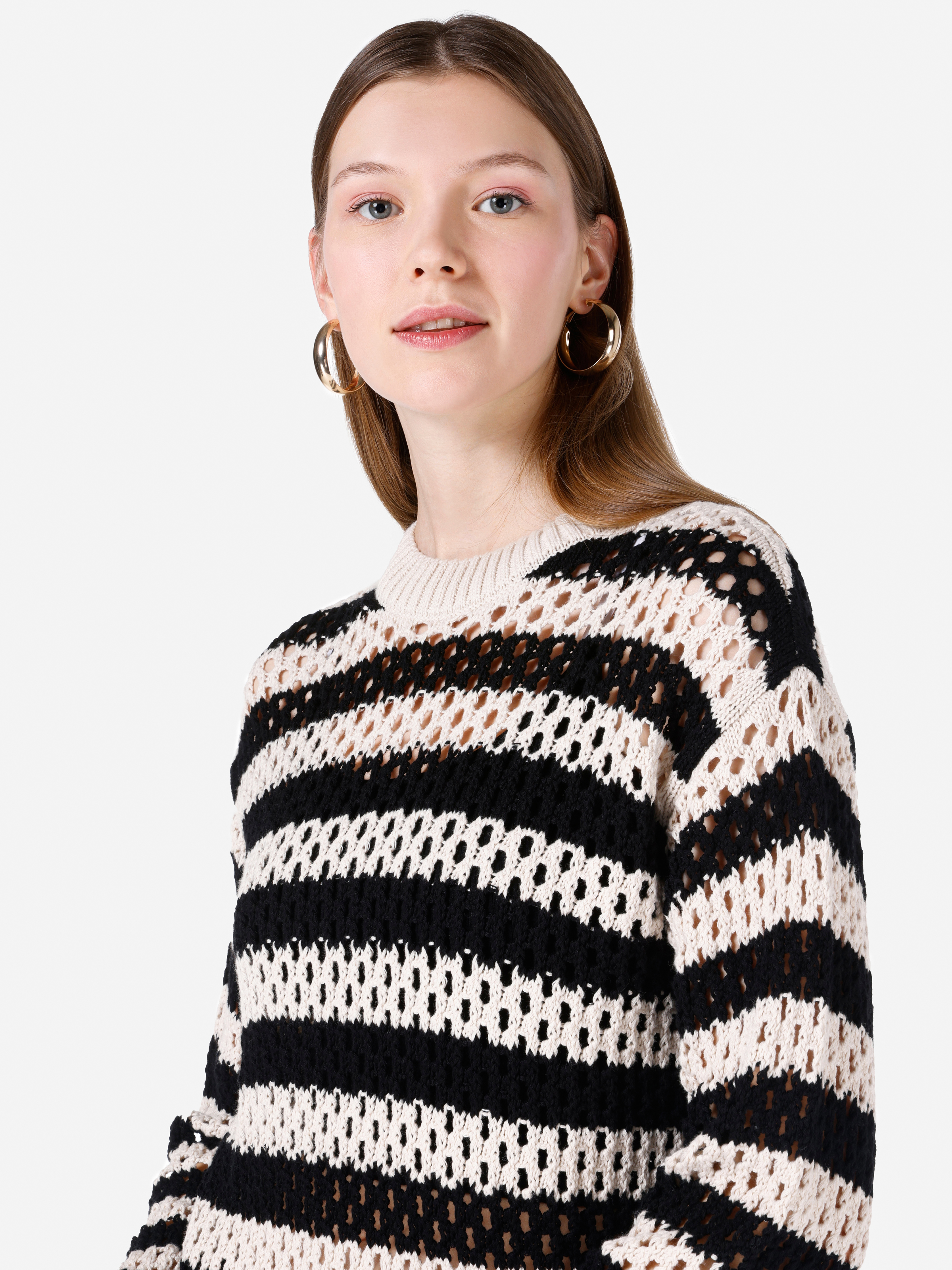 Afișați detalii pentru Pulover De Dama Negru Regular Fit  Cl1067375