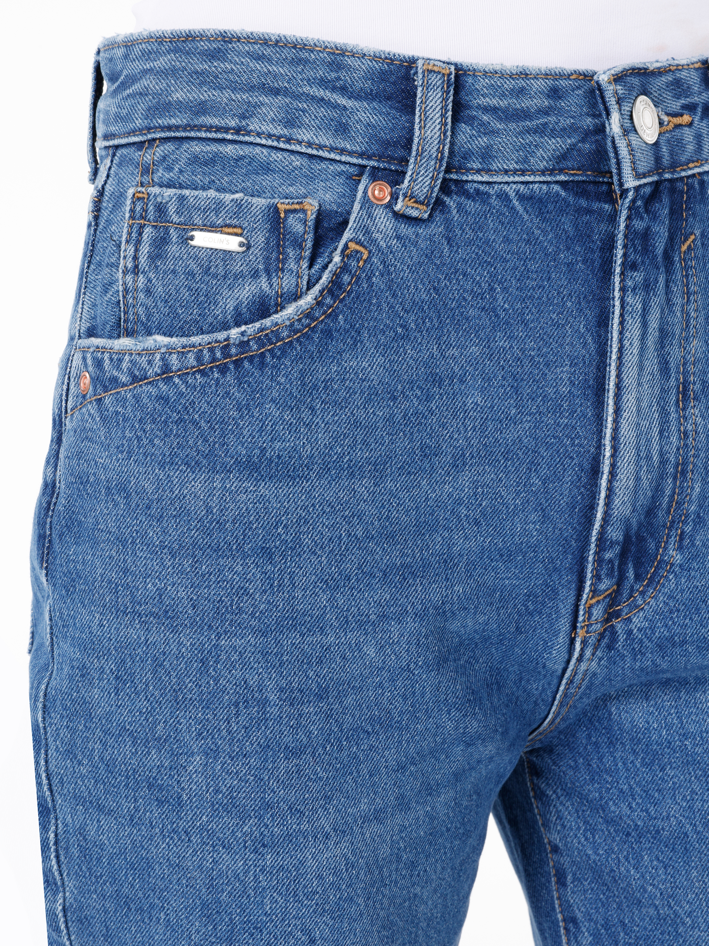 Afișați detalii pentru Pantaloni De Dama Albastru Straight Fit 884 LAUREN CL1068688