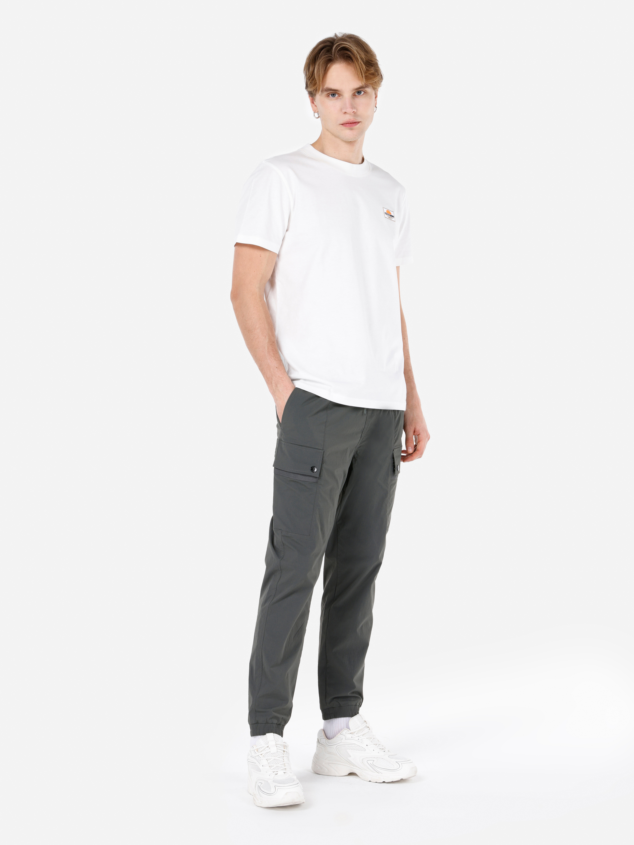 Afișați detalii pentru Pantaloni De Barbati Kaki Slim Fit  CL1068256