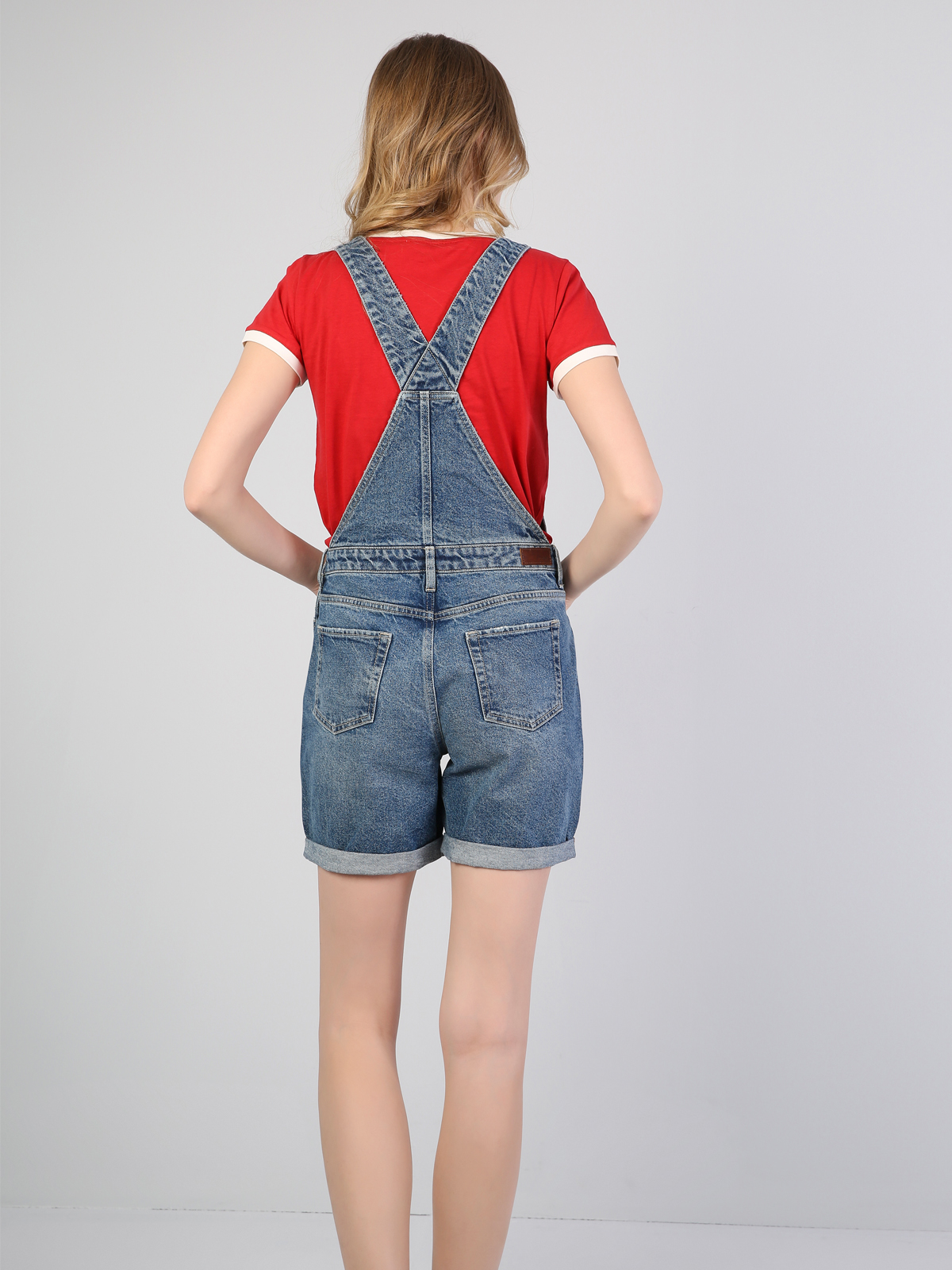 Afișați detalii pentru Short / Pantaloni Scurti De Dama Denim Regular Fit  Cl1042867