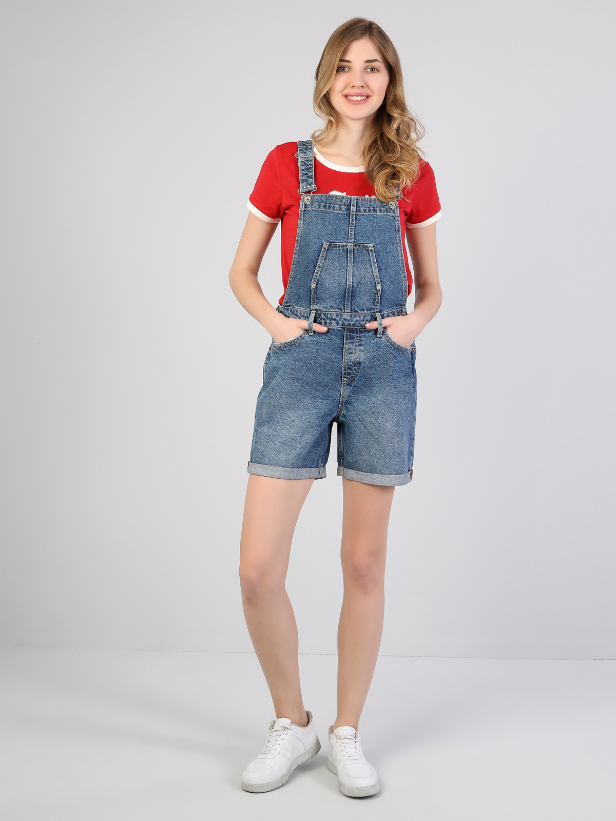 Afișați detalii pentru Short / Pantaloni Scurti De Dama Denim Regular Fit  Cl1042867