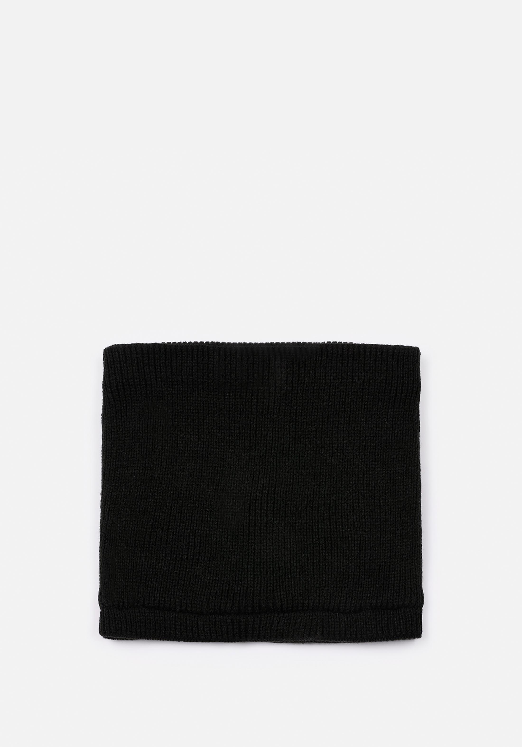 Afișați detalii pentru Eșarfă Neagră Pentru Bărbați