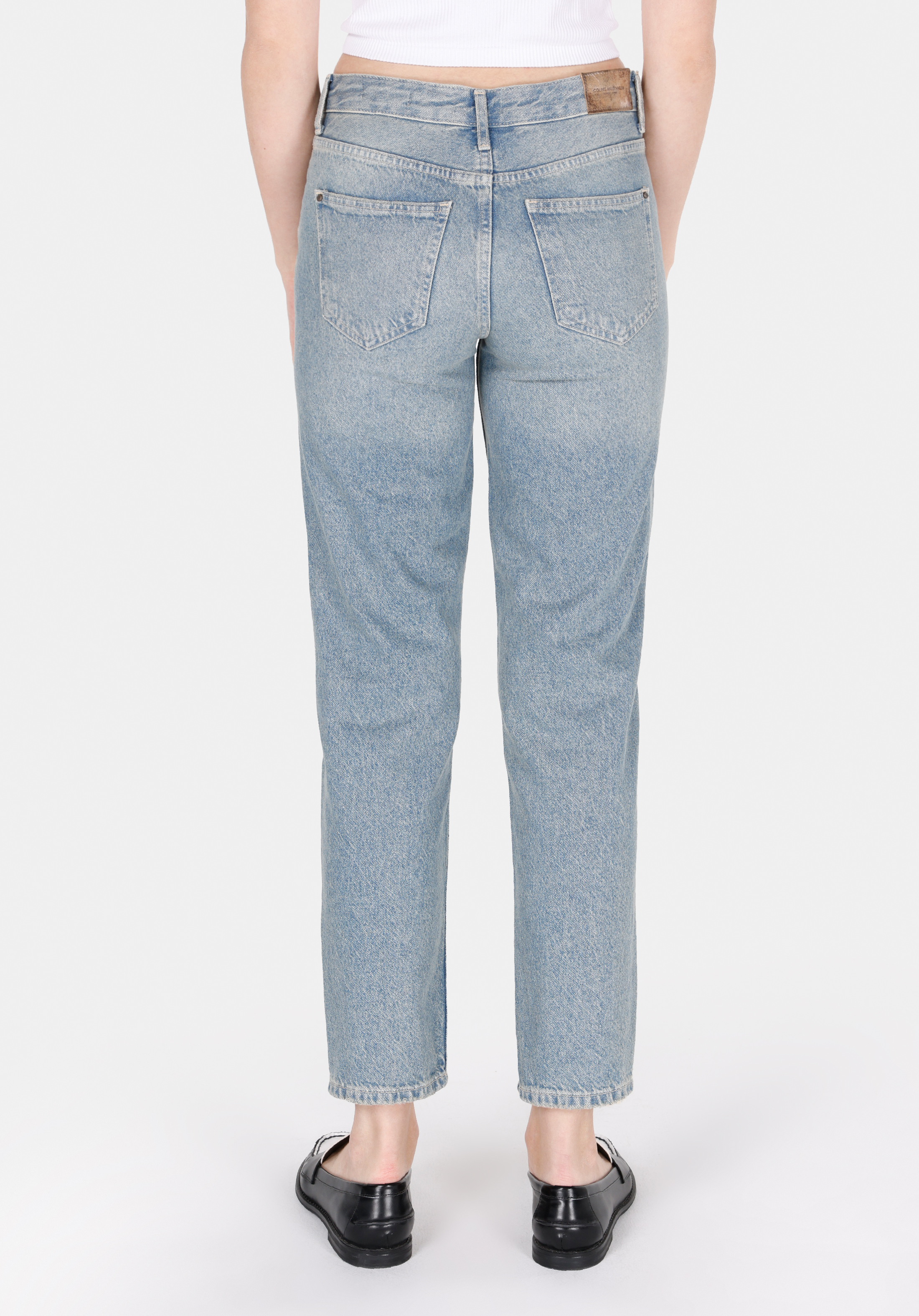 Afișați detalii pentru Pantaloni De Dama Denim Mom Fit 896  MARIA CL1072774