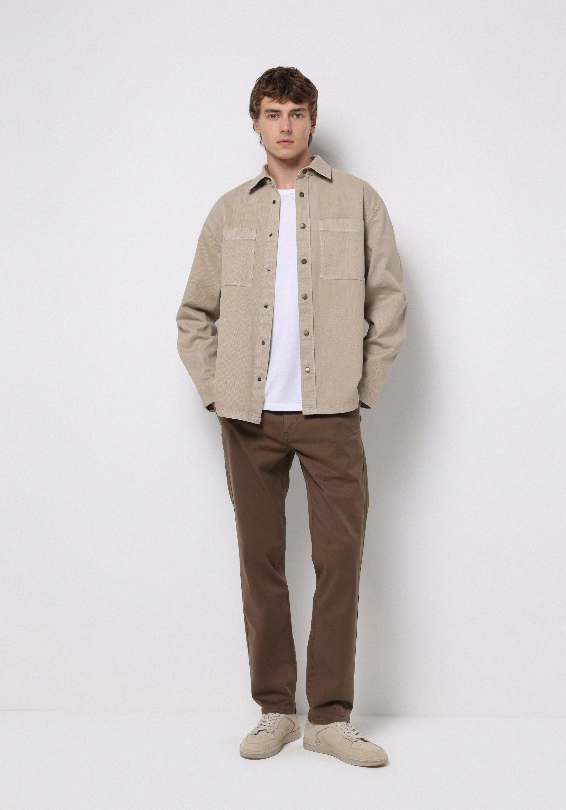 Afișați detalii pentru Pantaloni De Barbati Maro Regular Fit  Cl1049750