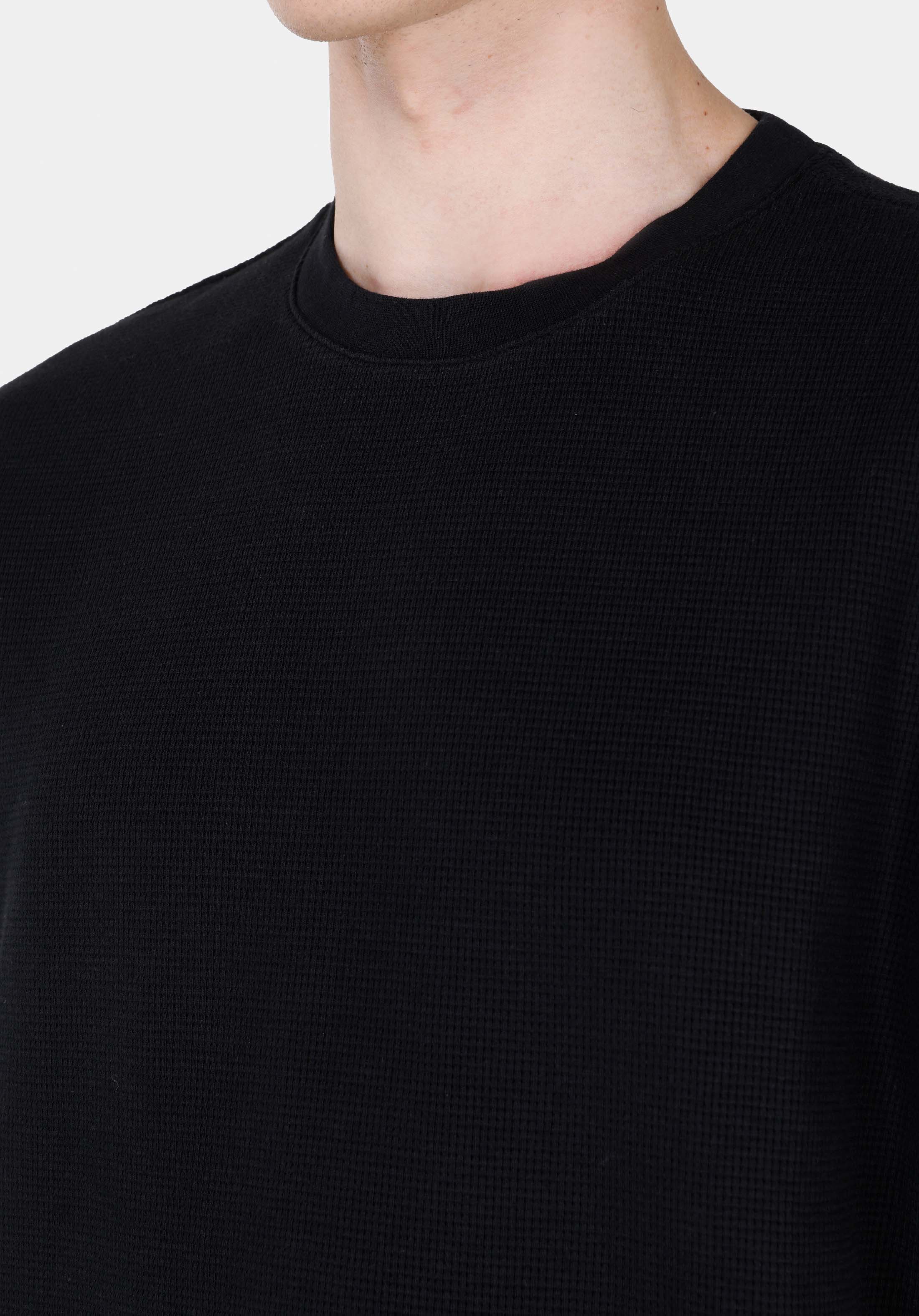 Afișați detalii pentru Tricou Cu Maneca Scurta De Barbati Negru Comfort Fit  Cl1072066