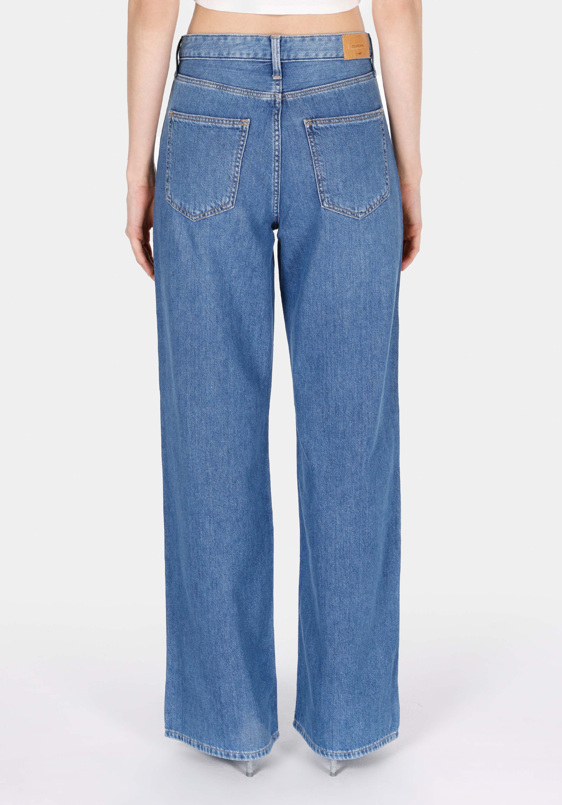 Afișați detalii pentru Pantaloni De Dama Albastru Regular Fit 970 Berry Cl1073227