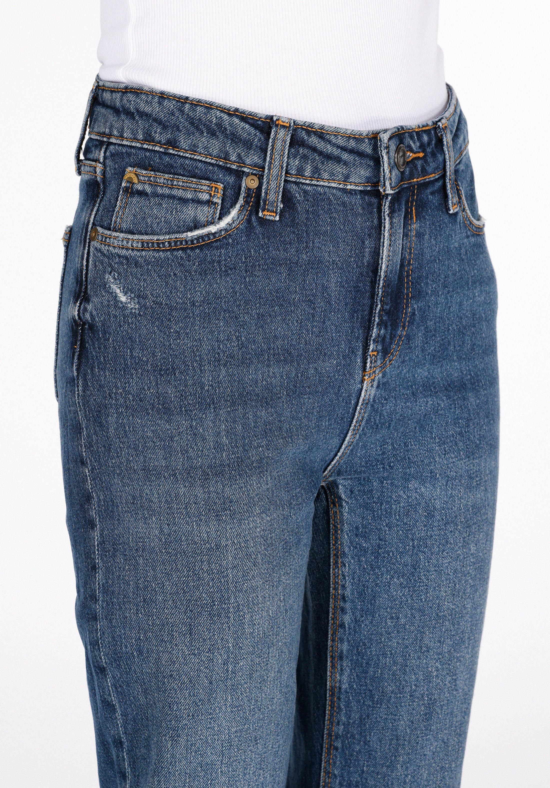Afișați detalii pentru Pantaloni De Dama Albastru Slim Fit 703 Carla Cl1073493