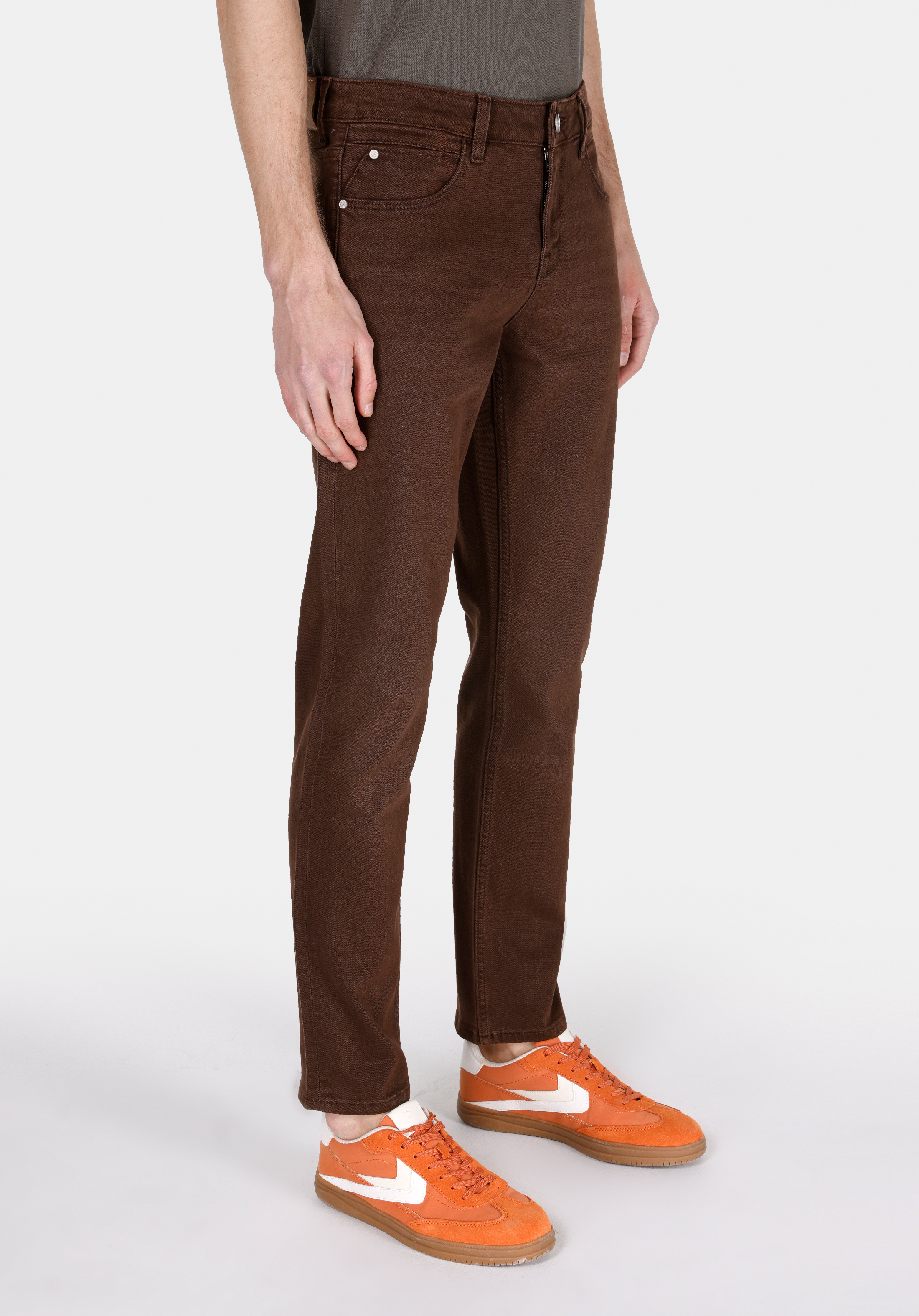 Afișați detalii pentru Pantaloni De Barbati Denim Straight Fit 044 Karl Cl1072205