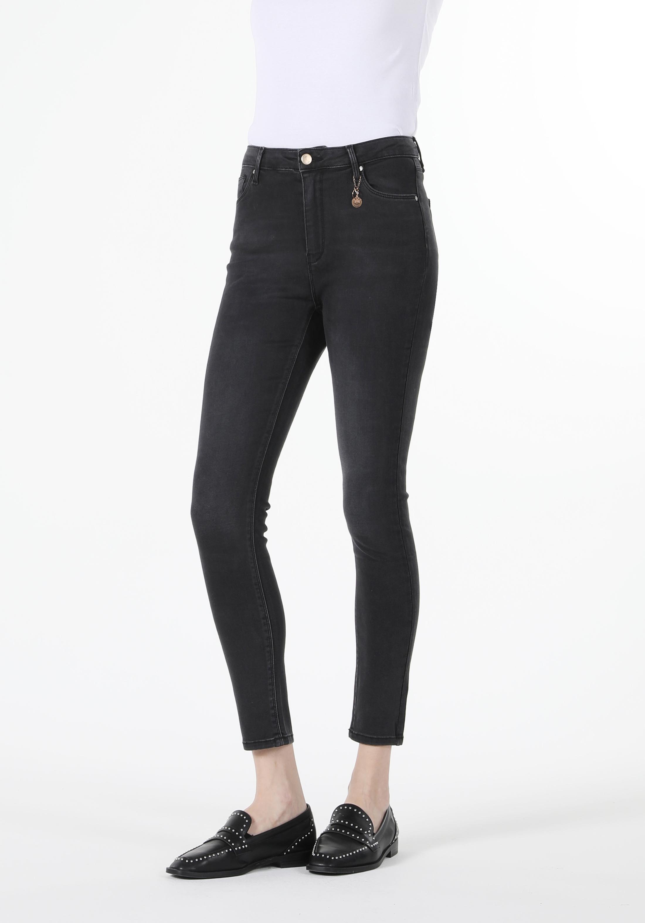 Afișați detalii pentru Pantaloni De Dama Denim Super Slim Fit 759 Lara Cl1057901