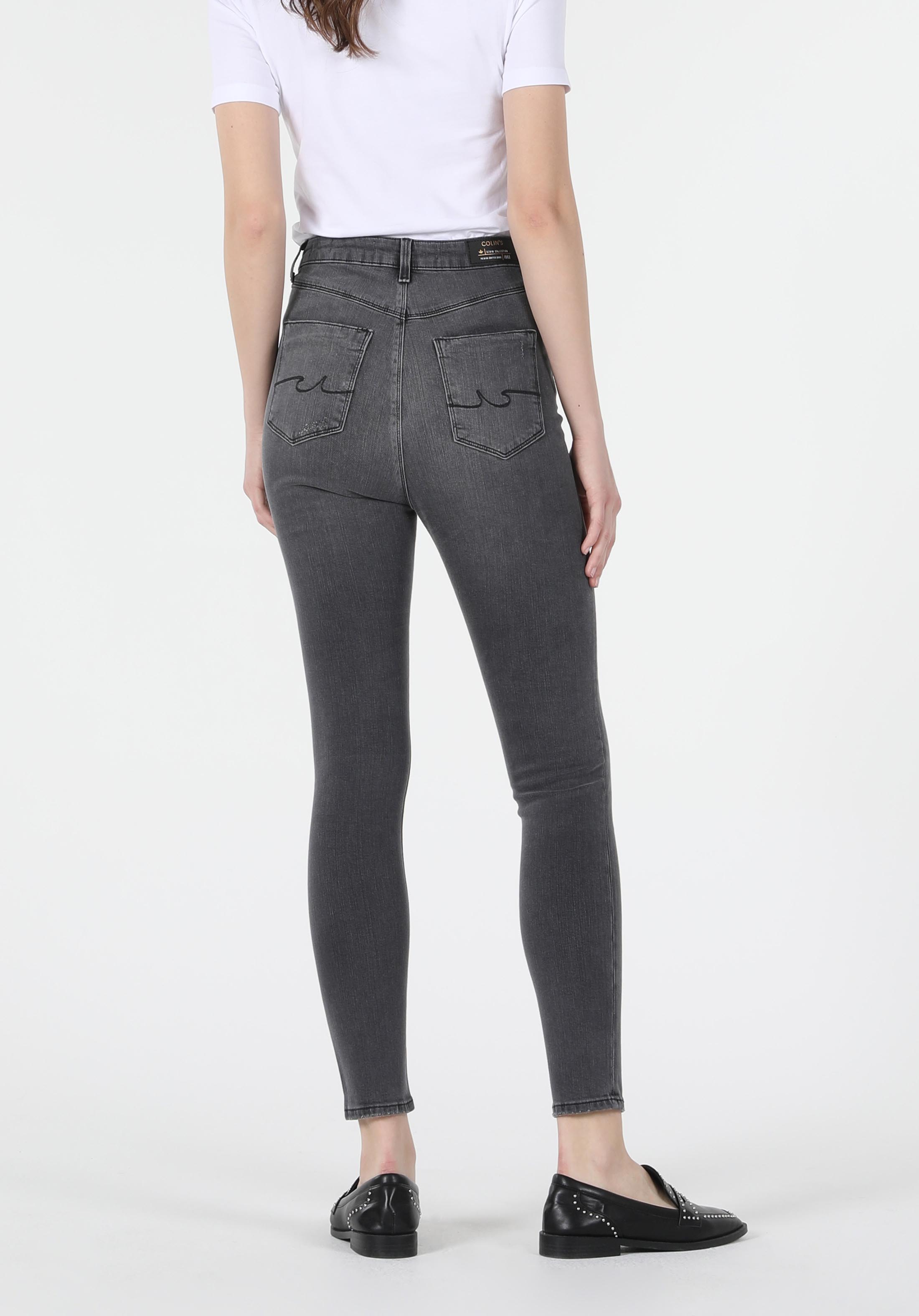 Afișați detalii pentru Pantaloni De Dama Denim Super Slim Fit 760 Diana Cl1057907