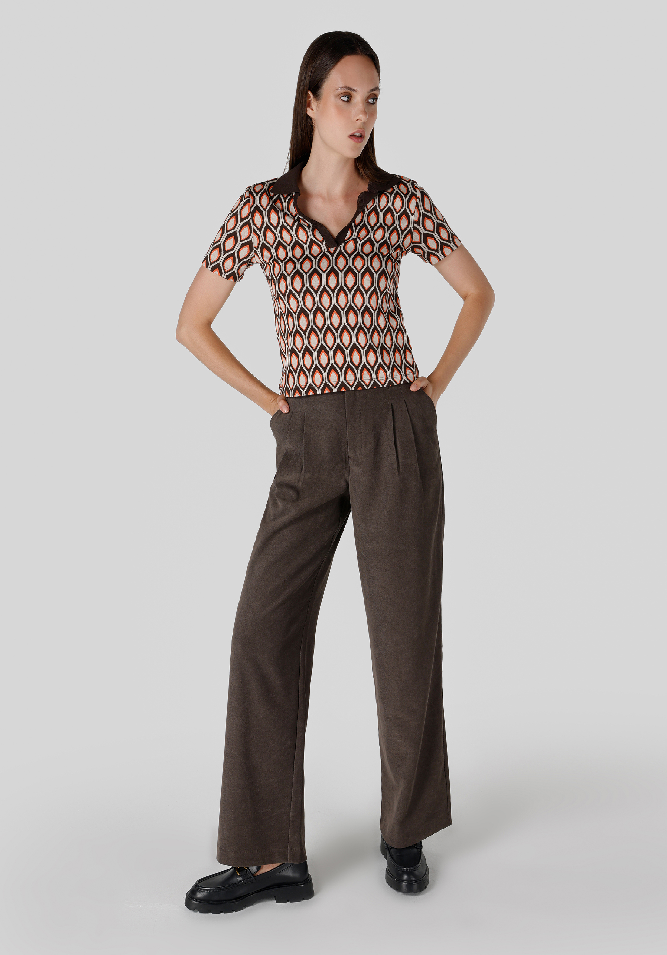 Afișați detalii pentru Tricou Cu Maneca Scurta De Dama Multicolor Slim Fit  Cl1065161