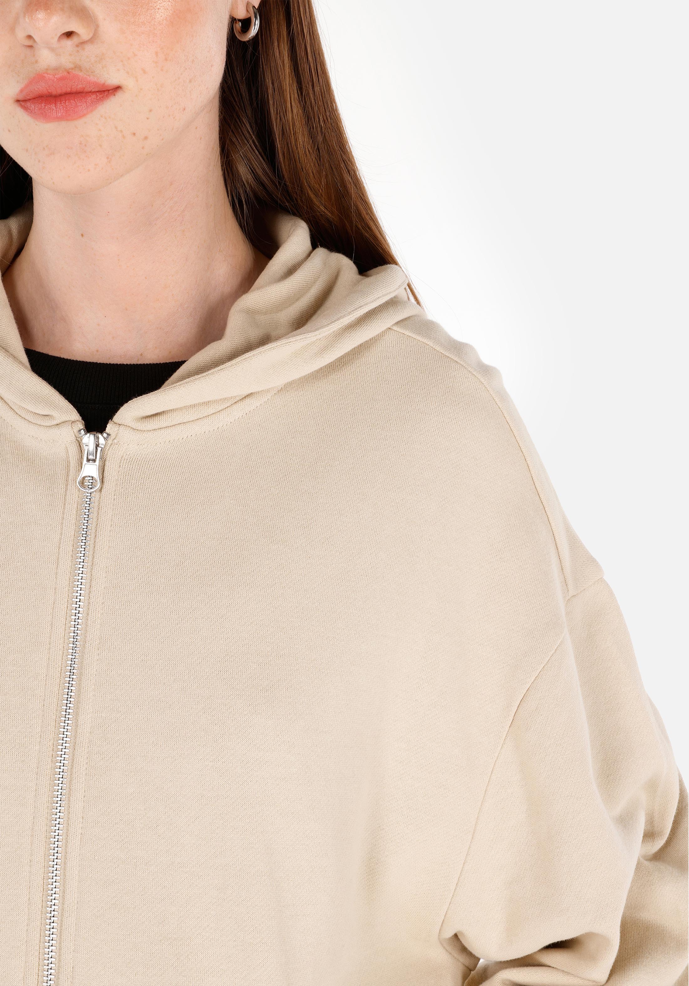 Afișați detalii pentru Hanorac / Bluza De Dama Bej Regular Fit  Cl1070187