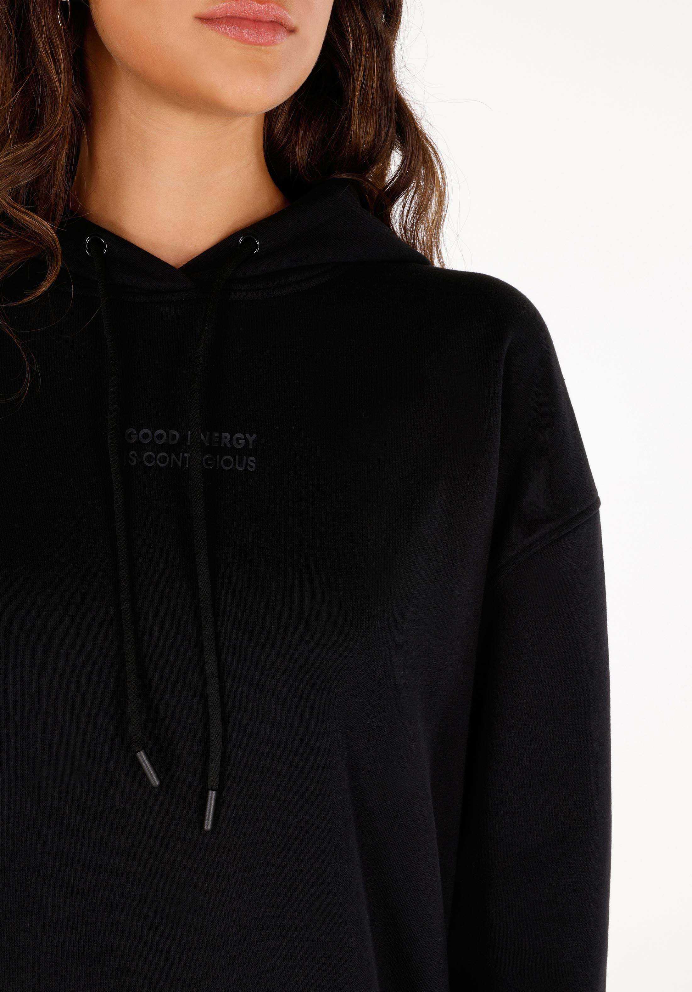 Afișați detalii pentru Hanorac / Bluza De Dama Negru Comfort Fit  Cl1070191