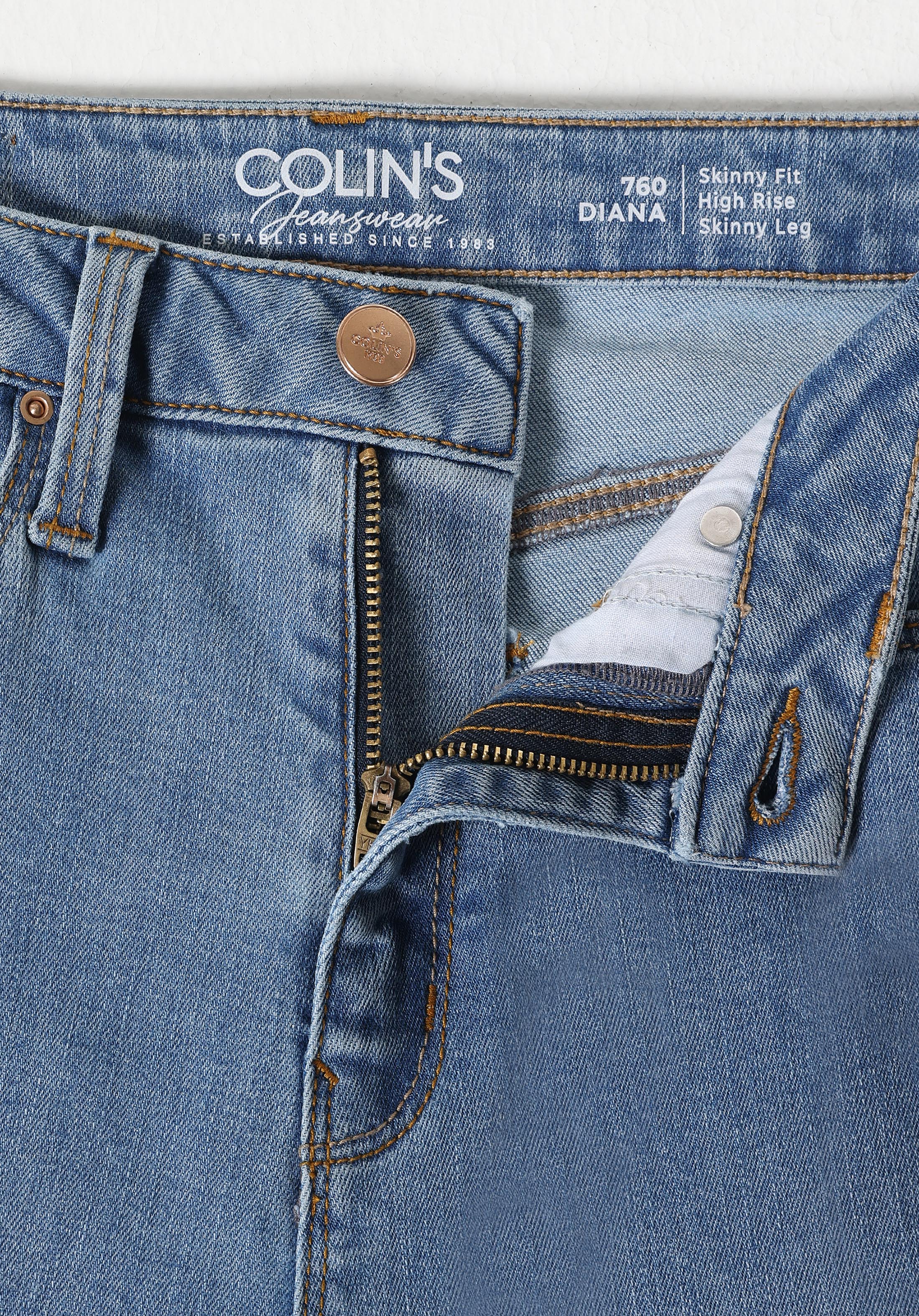 Afișați detalii pentru Pantaloni De Dama Denim Super Slim Fit 760 Diana Cl1048828